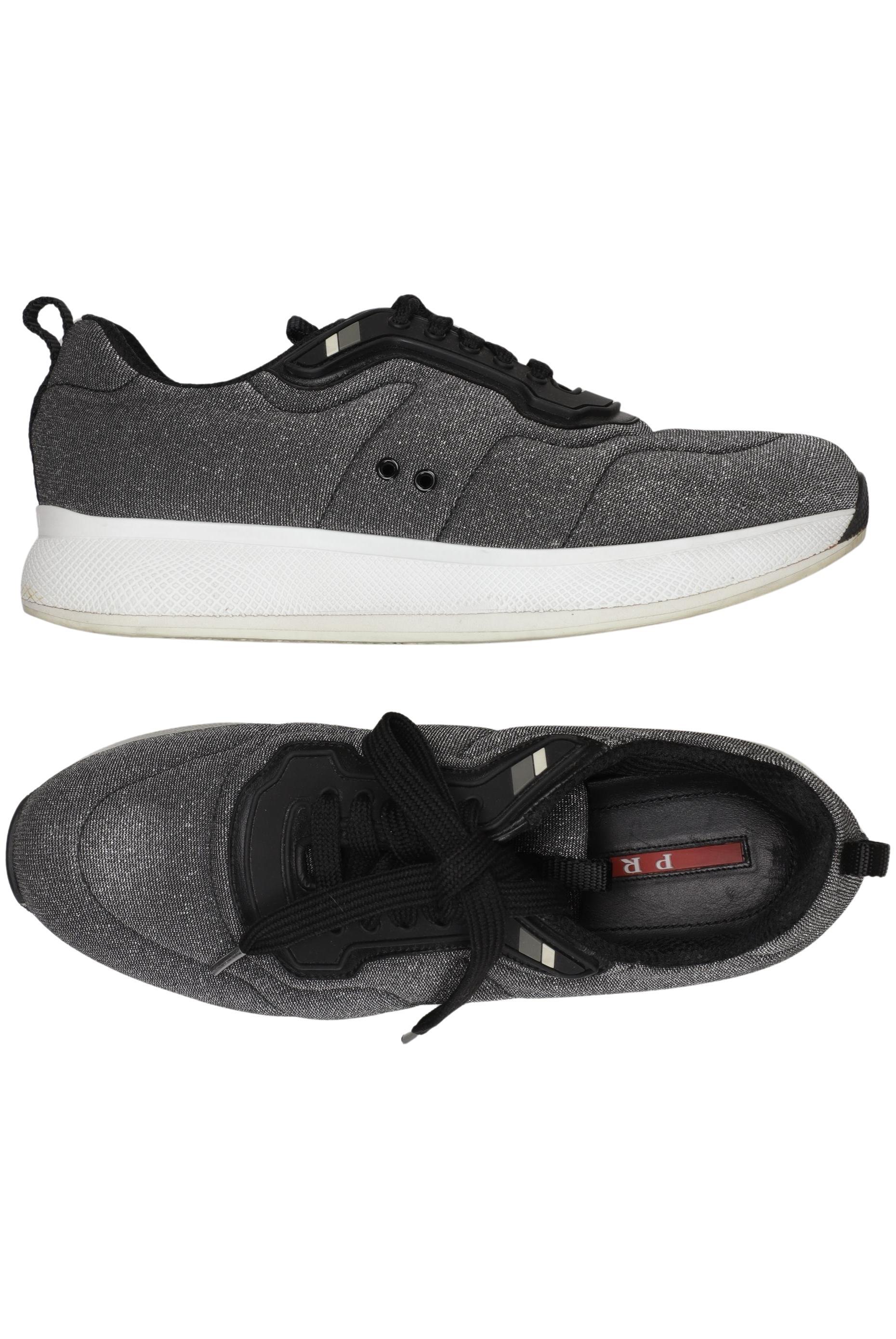 

Prada Damen Sneakers, silber, Gr. 38