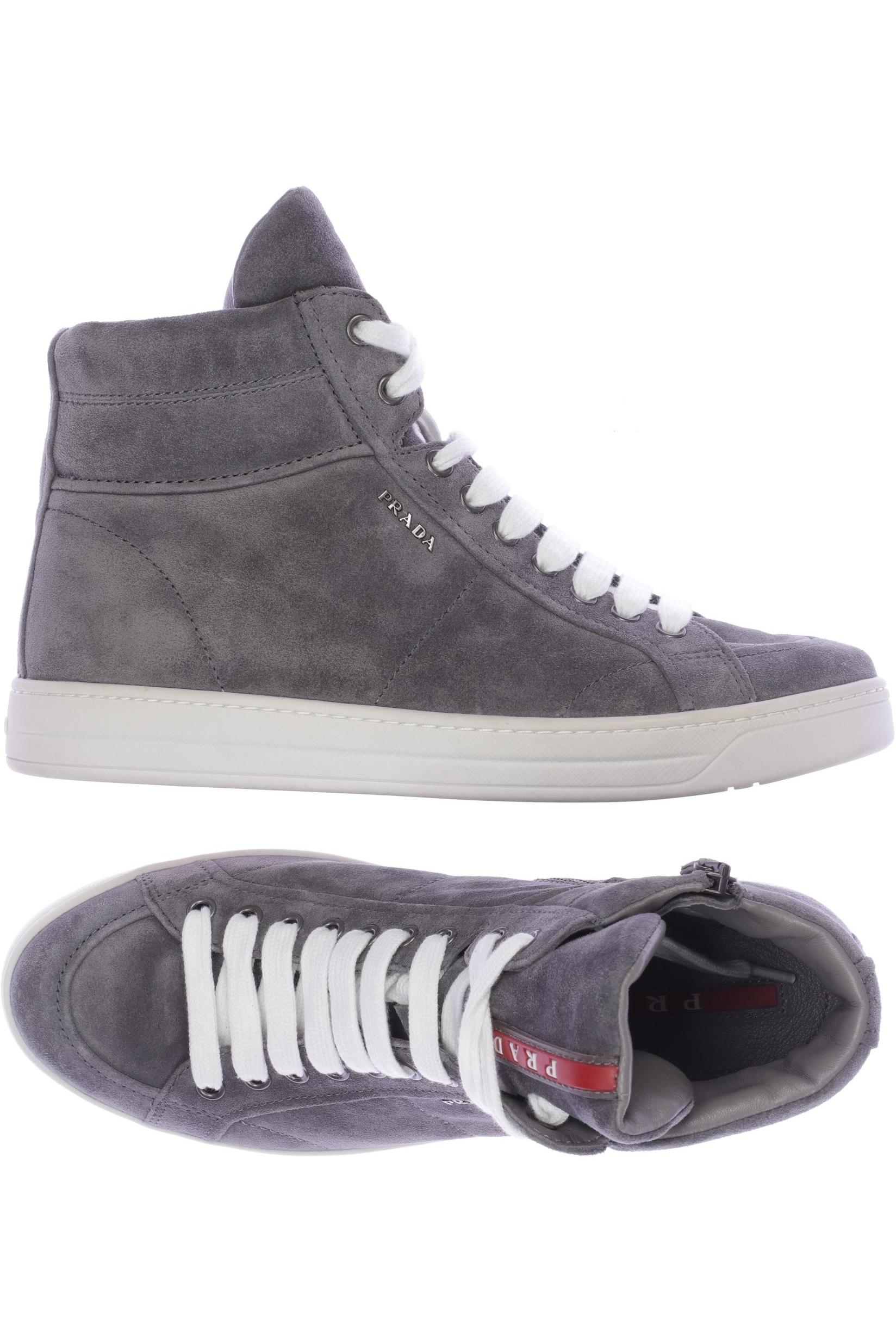 

Prada Damen Sneakers, grau, Gr. 38