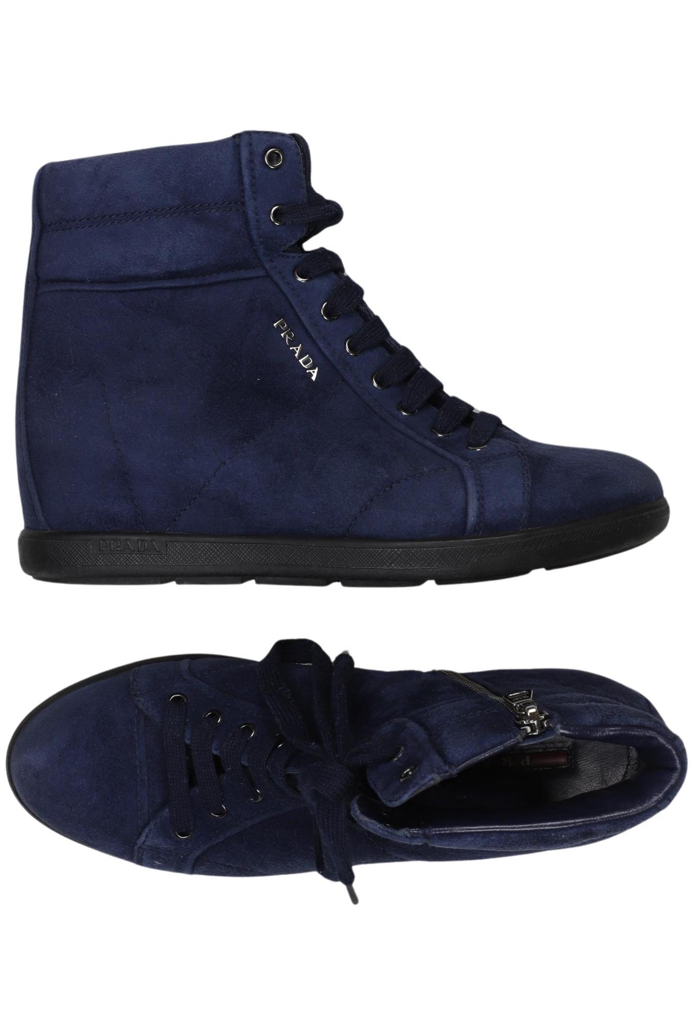 

Prada Damen Sneakers, marineblau, Gr. 38.5