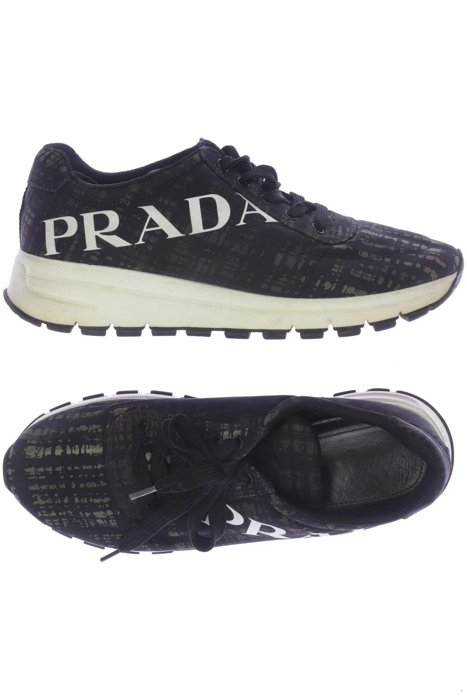 

Prada Damen Sneakers, schwarz, Gr. 40.5