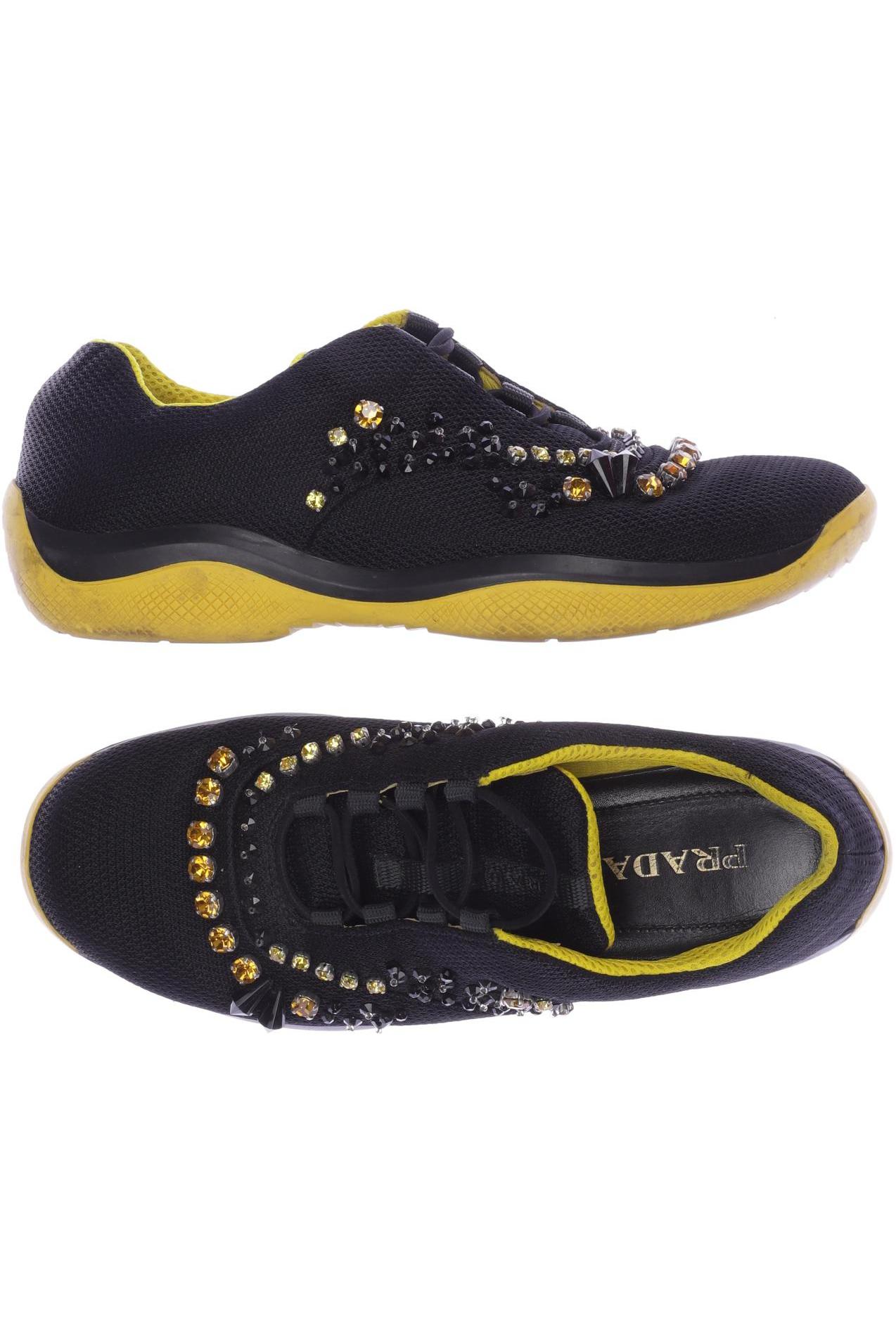 

Prada Damen Sneakers, schwarz
