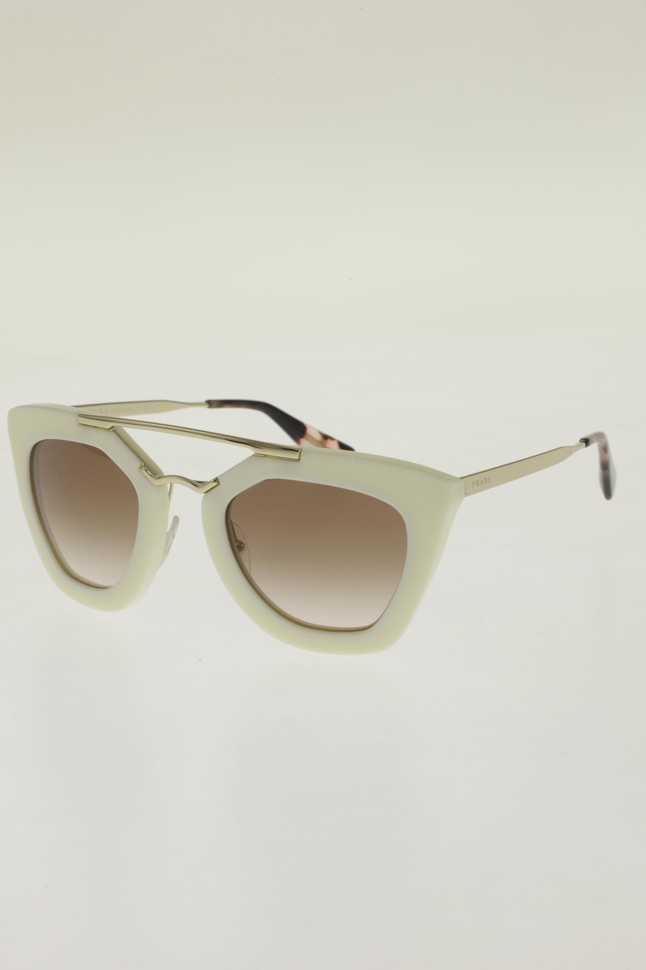 

Prada Damen Sonnenbrille, weiß, Gr.