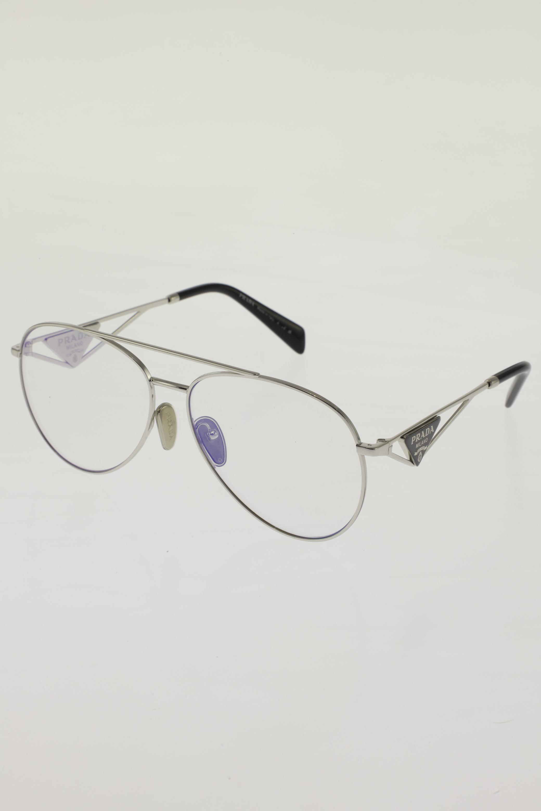 

Prada Damen Sonnenbrille, silber, Gr.