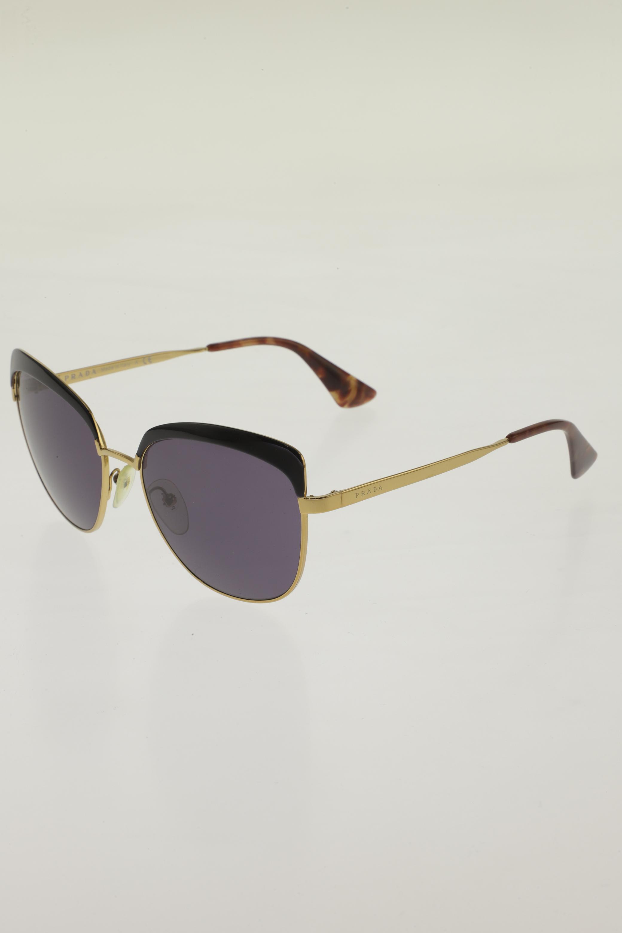 

Prada Damen Sonnenbrille, gold, Gr.