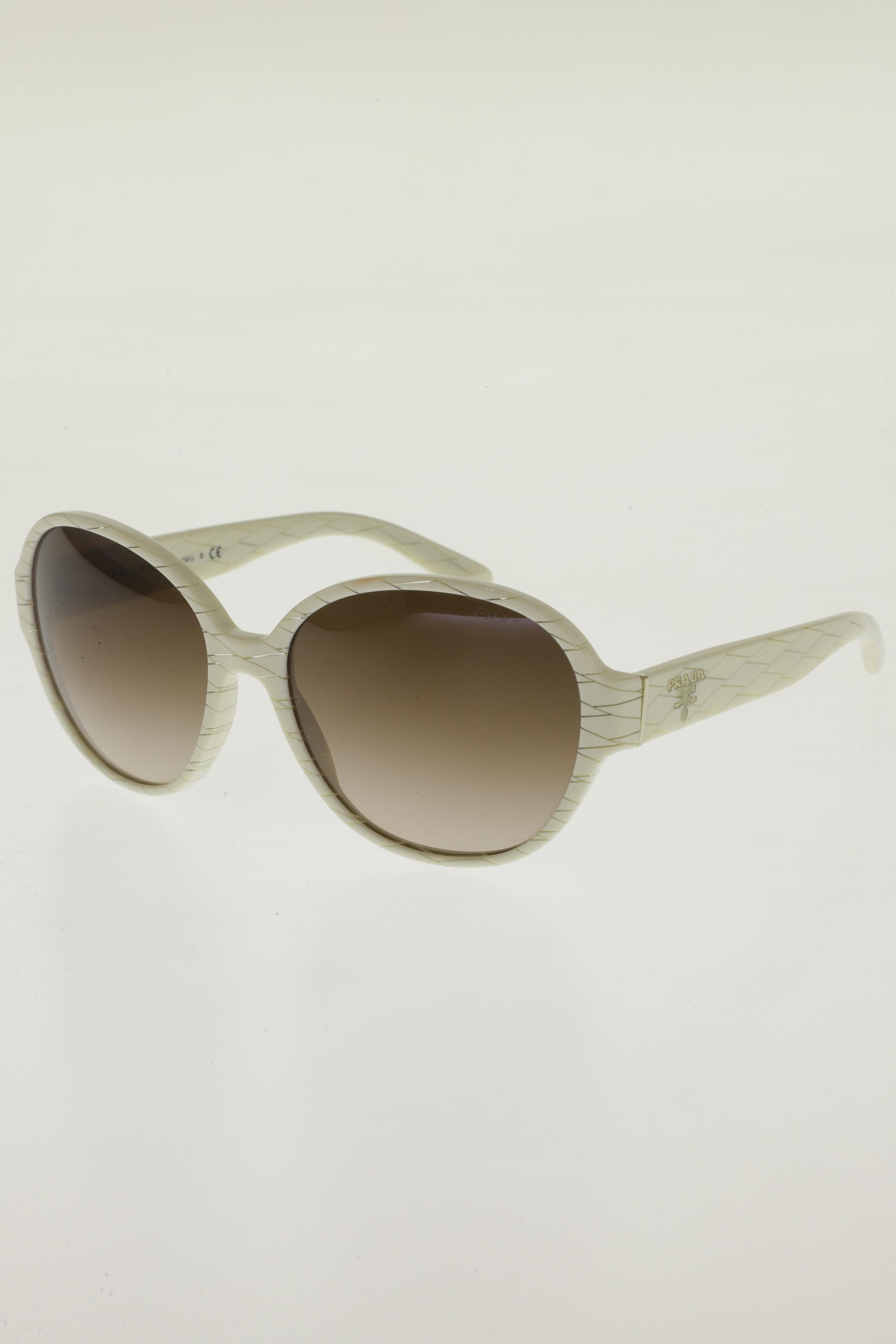 

Prada Damen Sonnenbrille, cremeweiß