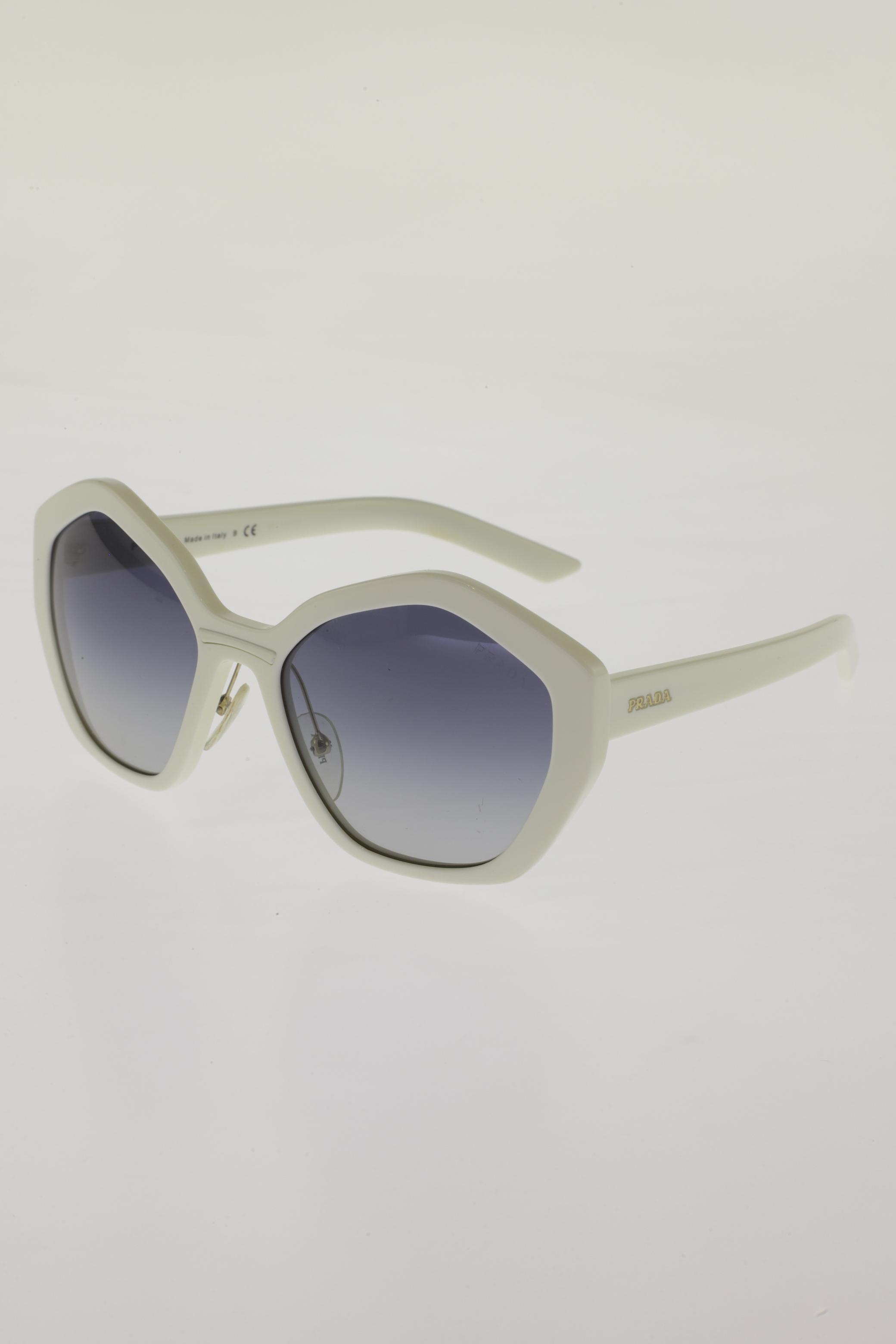 

Prada Damen Sonnenbrille, weiß, Gr.
