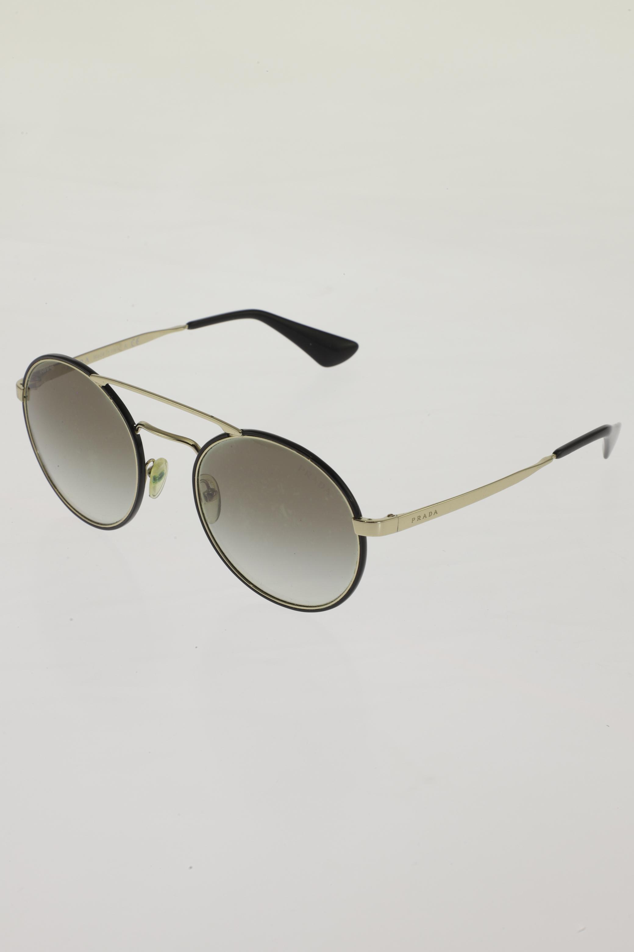 

Prada Damen Sonnenbrille, gold, Gr.