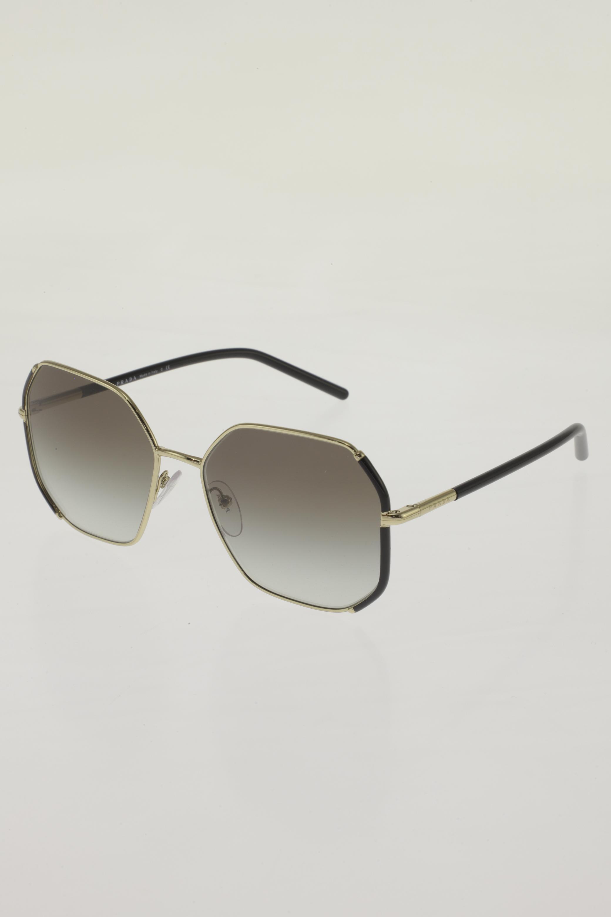 

Prada Damen Sonnenbrille, gold, Gr.