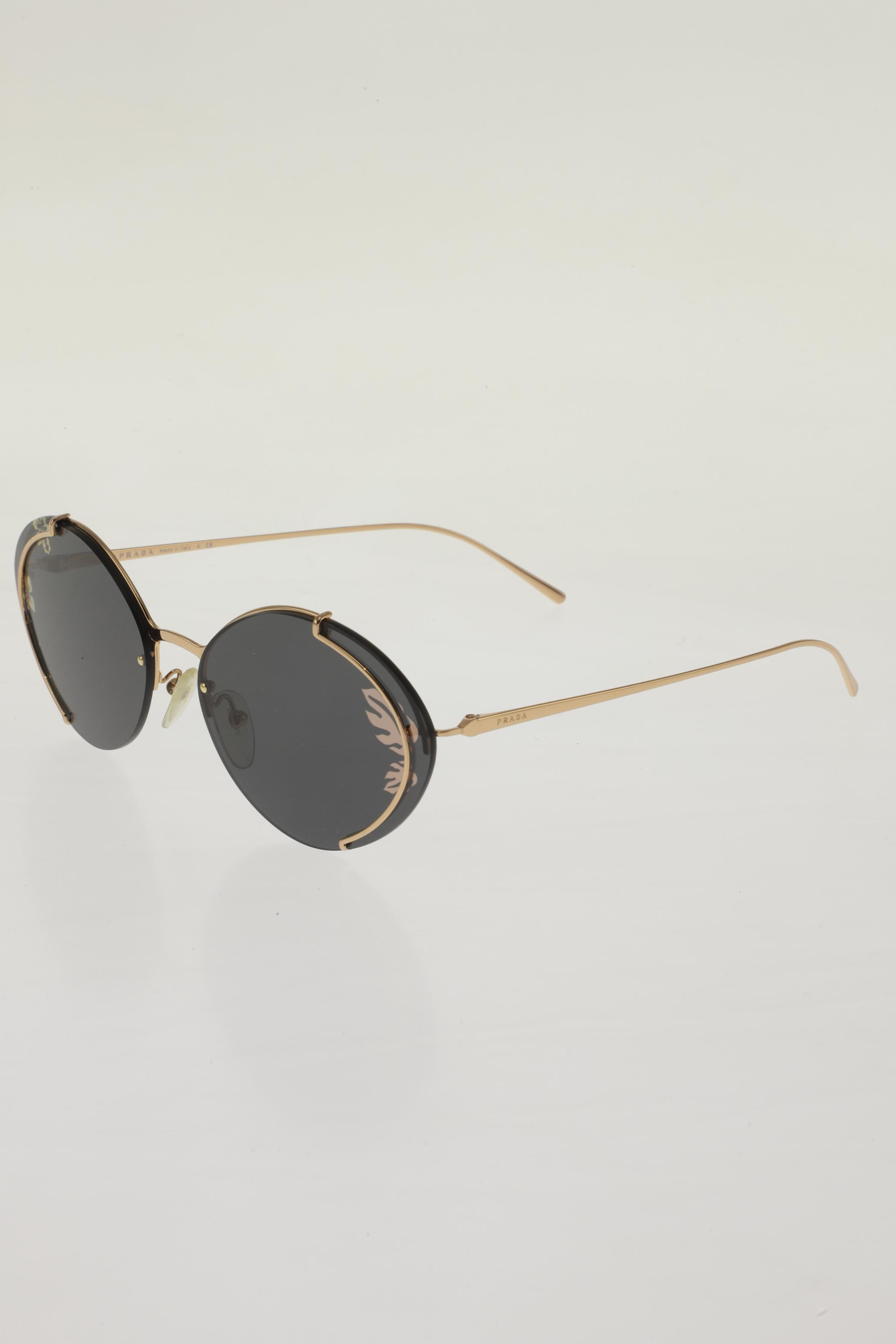 

Prada Damen Sonnenbrille, gold, Gr.