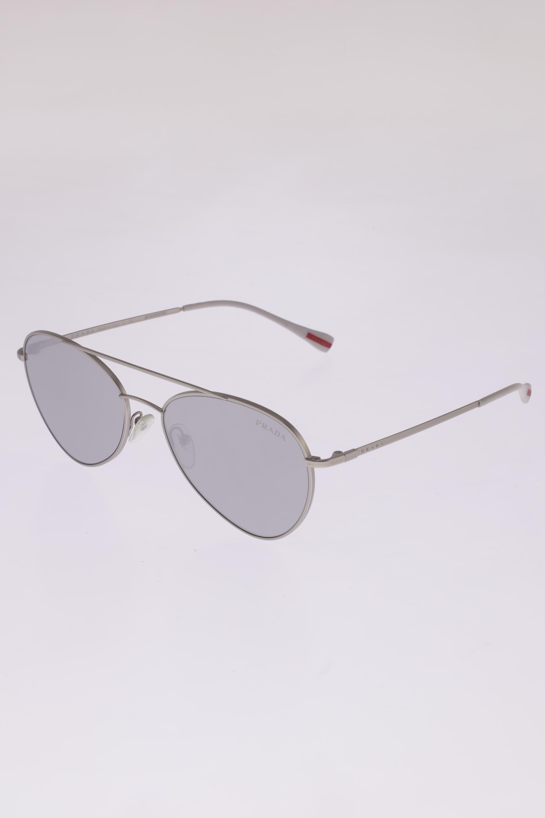 

Prada Damen Sonnenbrille, silber, Gr.