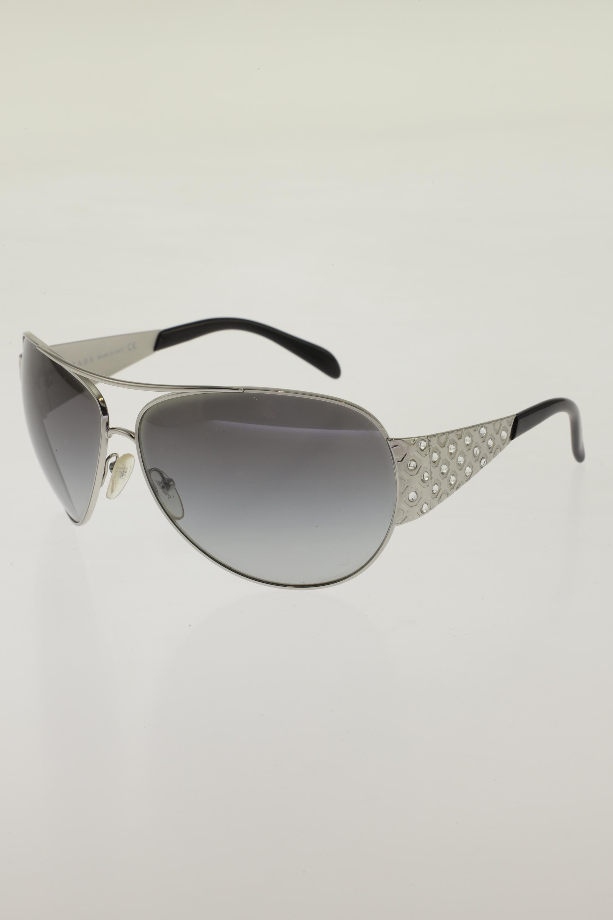 

Prada Damen Sonnenbrille, silber, Gr.