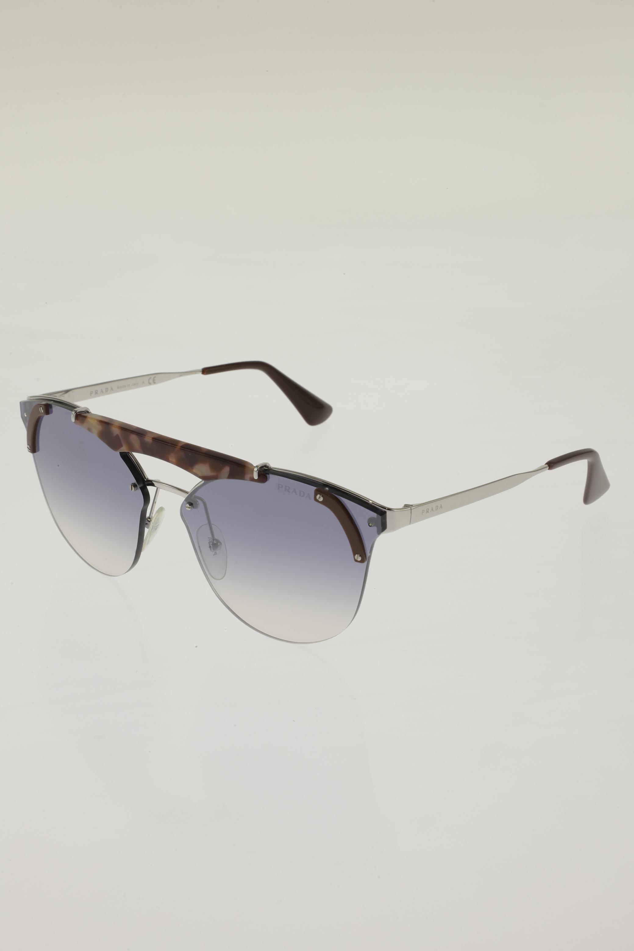 

Prada Damen Sonnenbrille, silber, Gr.