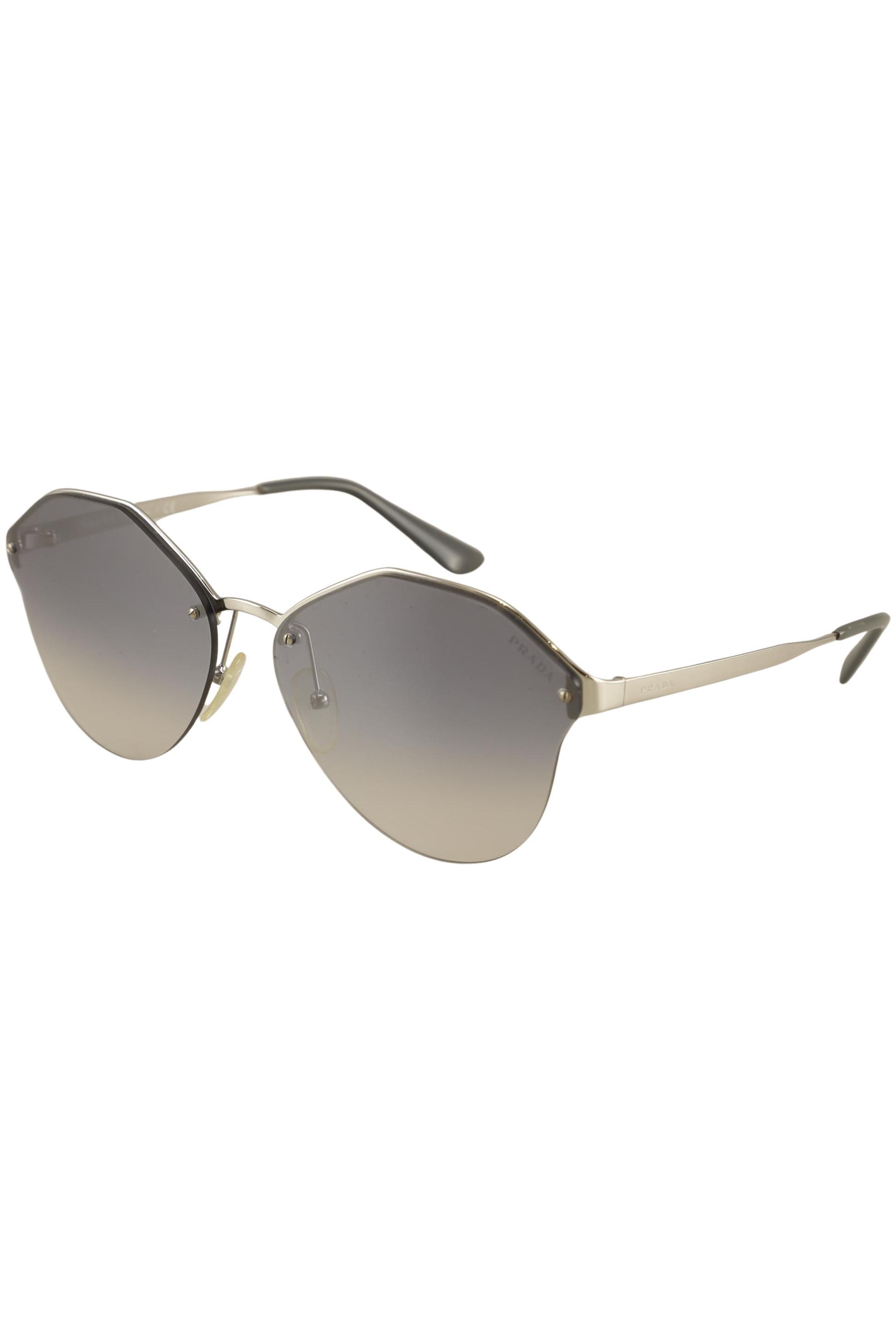 

Prada Damen Sonnenbrille, silber, Gr.