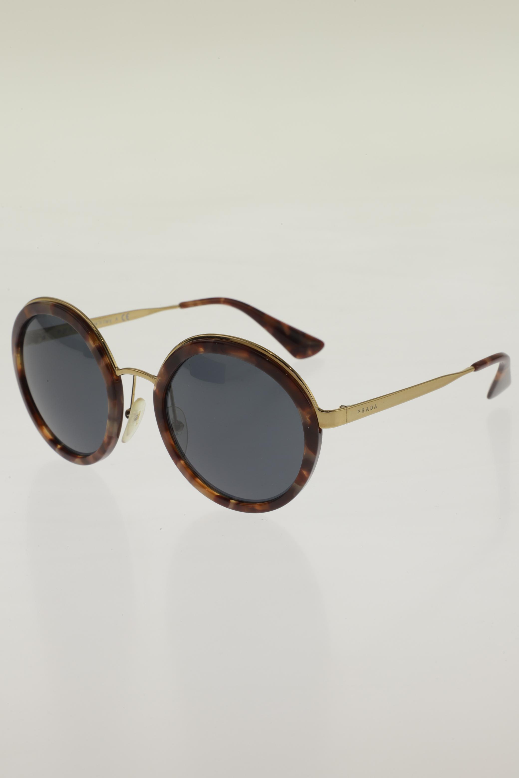 

Prada Damen Sonnenbrille, gold, Gr.