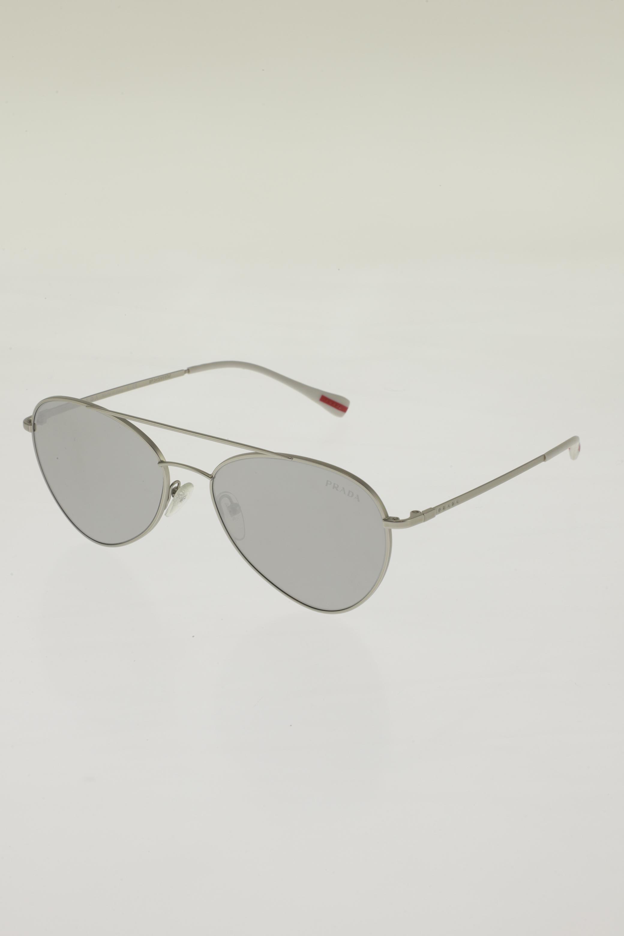 

Prada Damen Sonnenbrille, silber, Gr.