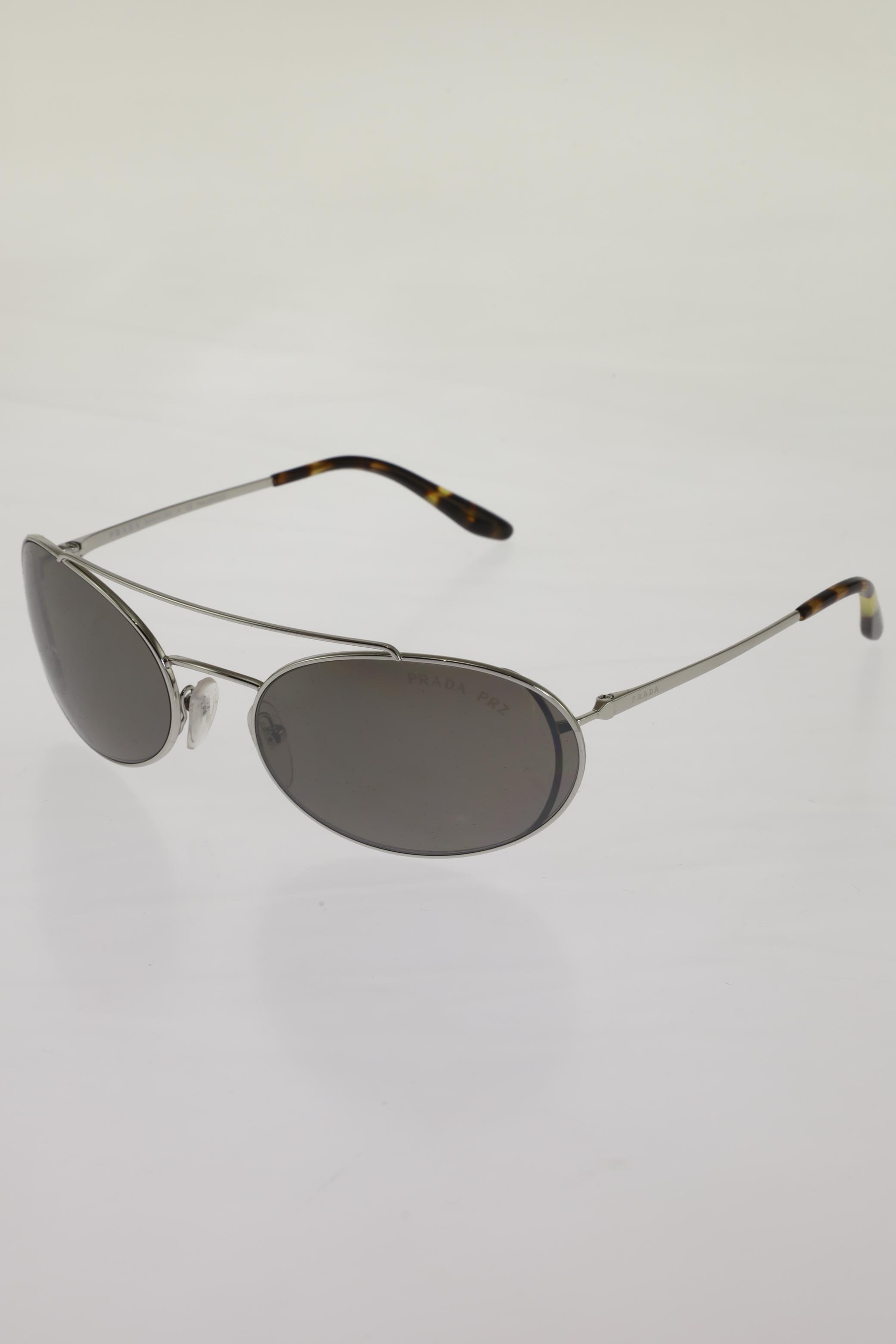 

Prada Damen Sonnenbrille, silber, Gr.