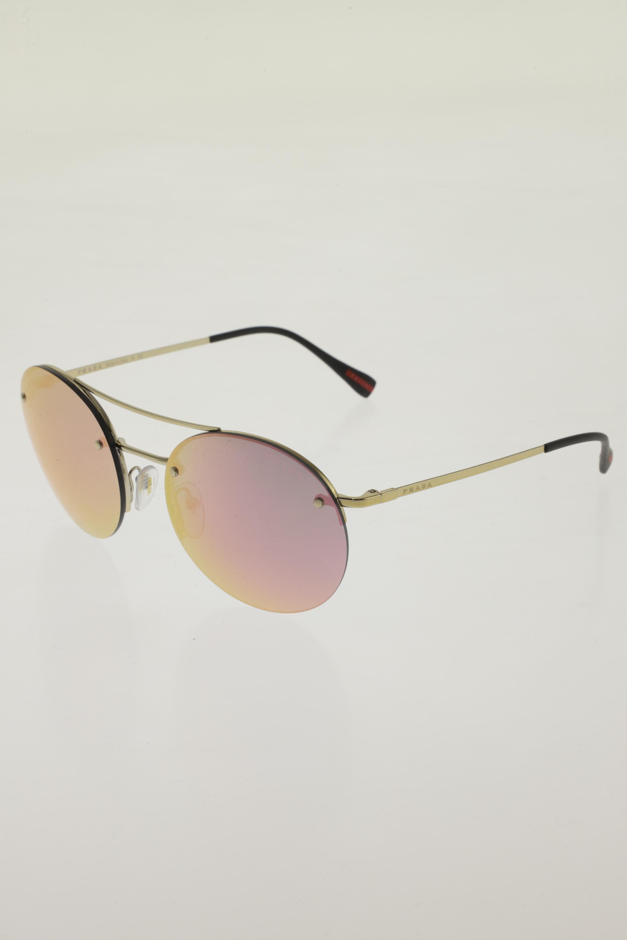 

Prada Damen Sonnenbrille, gold, Gr.