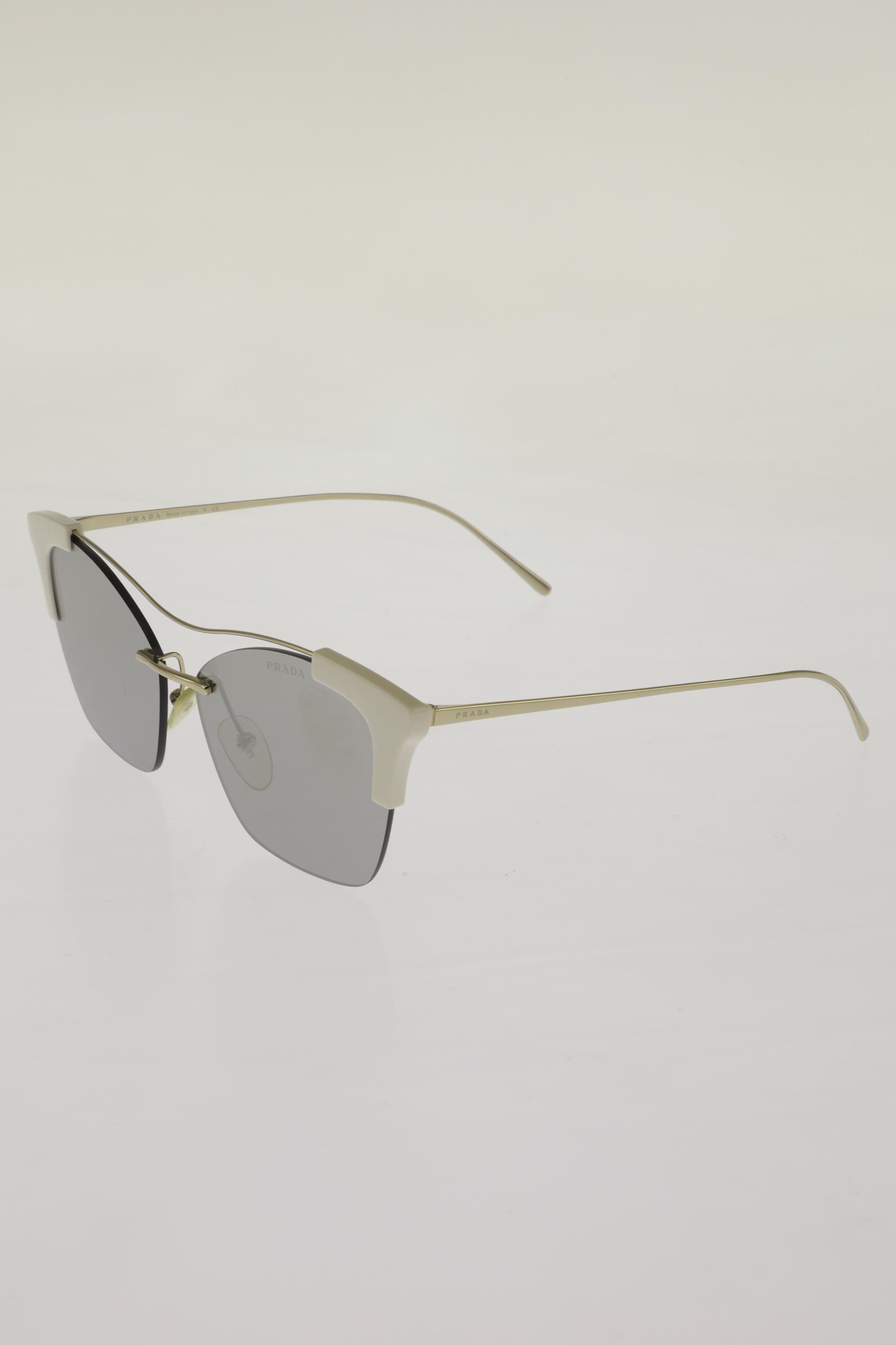 

Prada Damen Sonnenbrille, weiß, Gr.