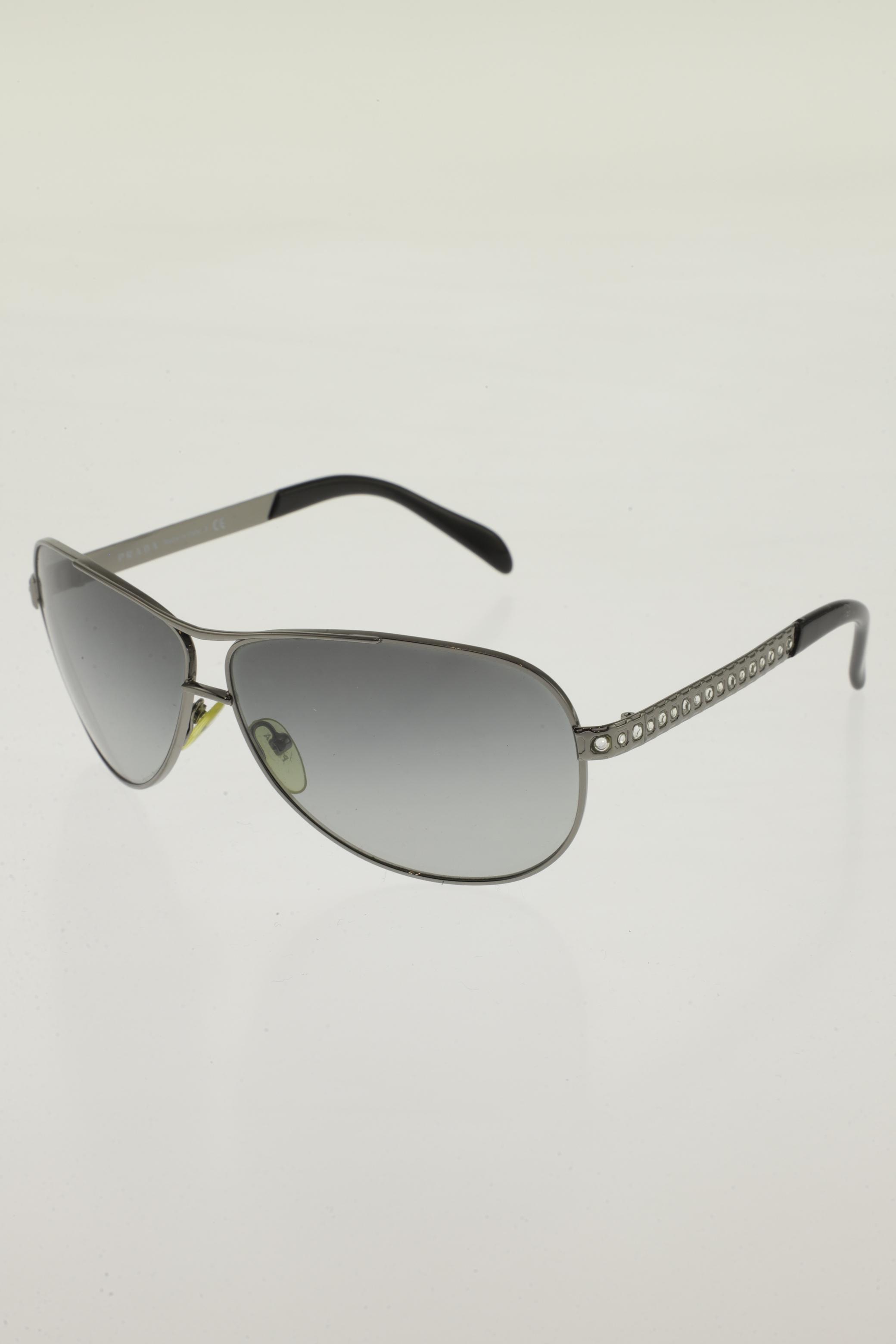 

Prada Damen Sonnenbrille, silber, Gr.