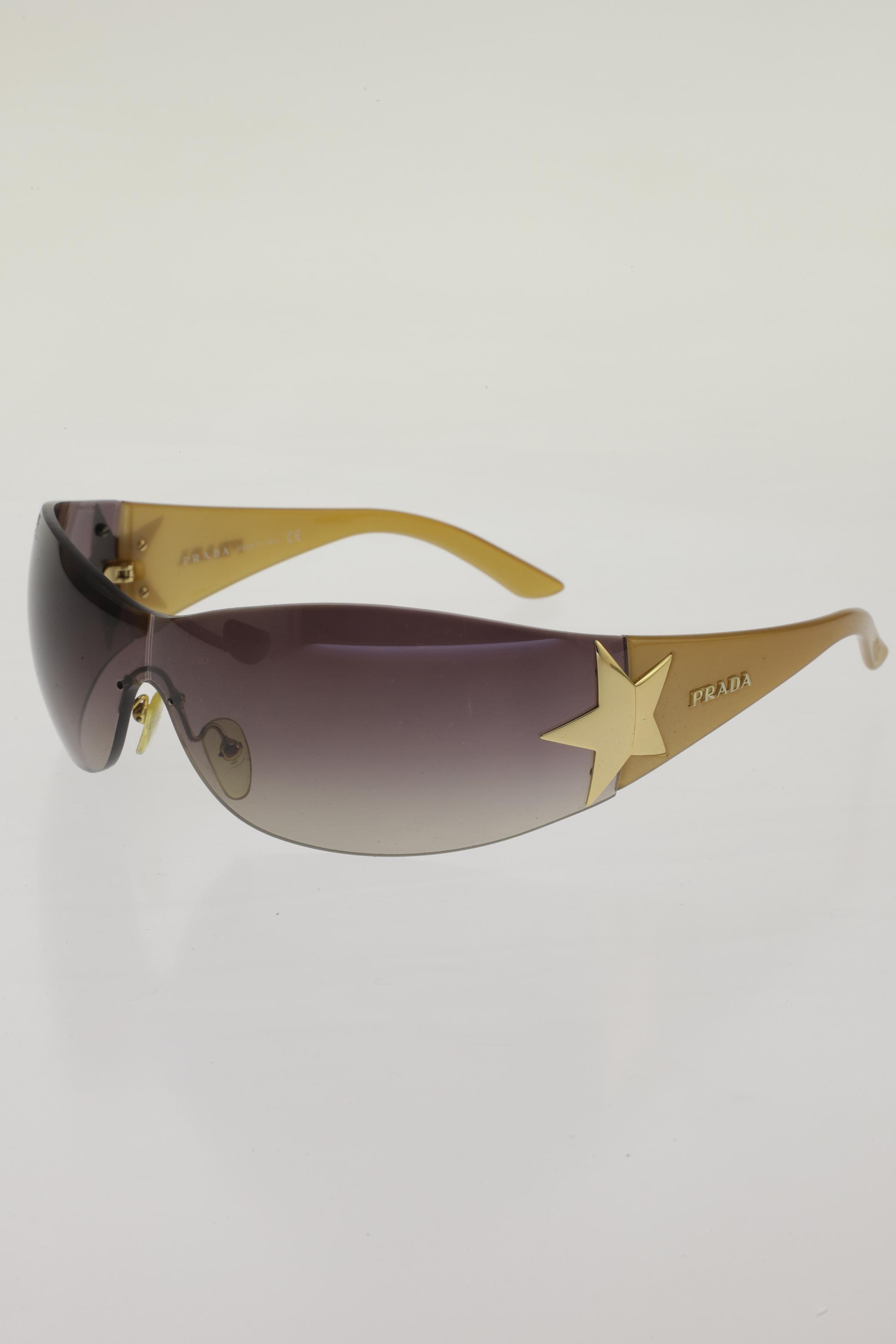 

Prada Damen Sonnenbrille, gold, Gr.
