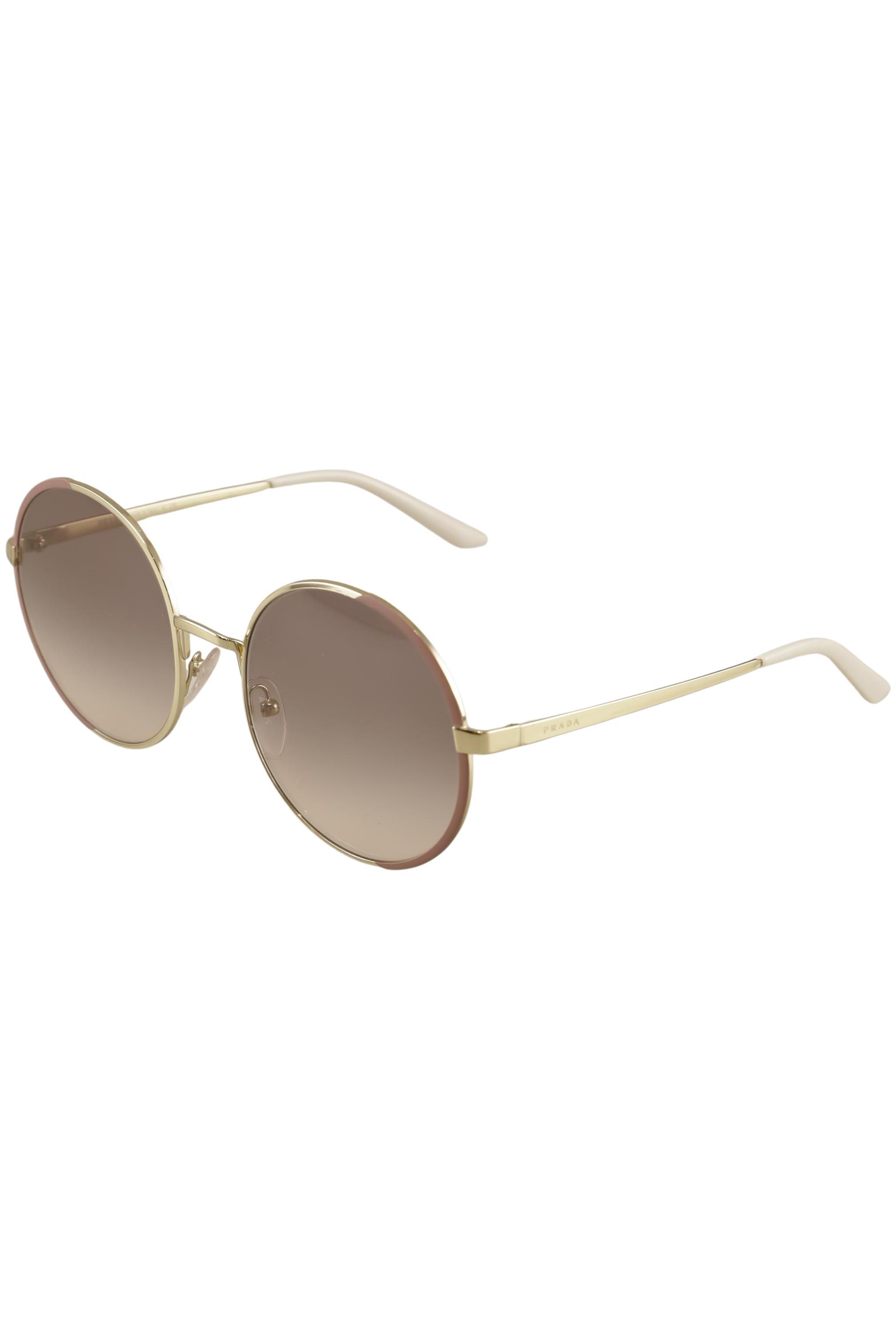 

Prada Damen Sonnenbrille, gold, Gr.
