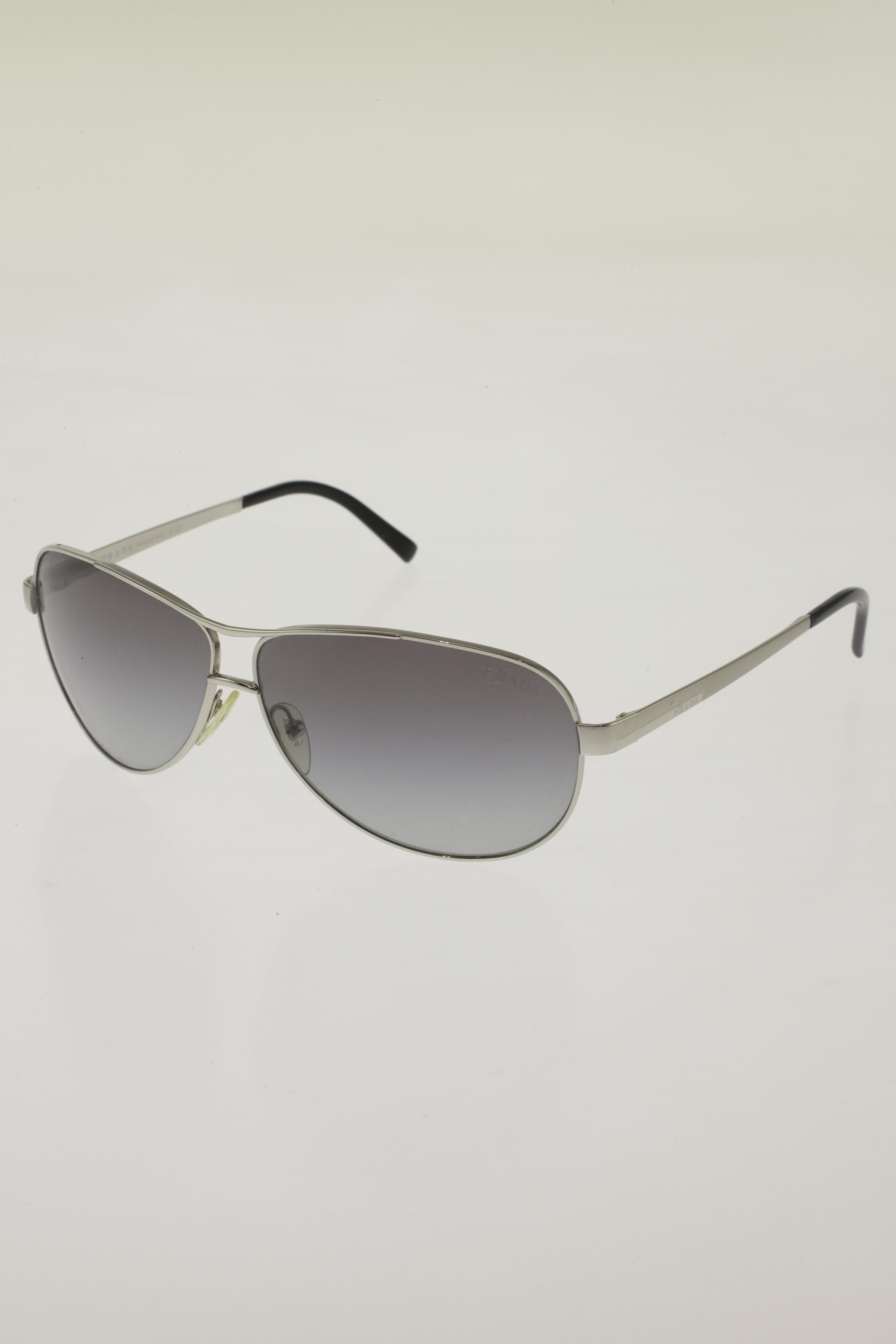 

Prada Damen Sonnenbrille, silber, Gr.