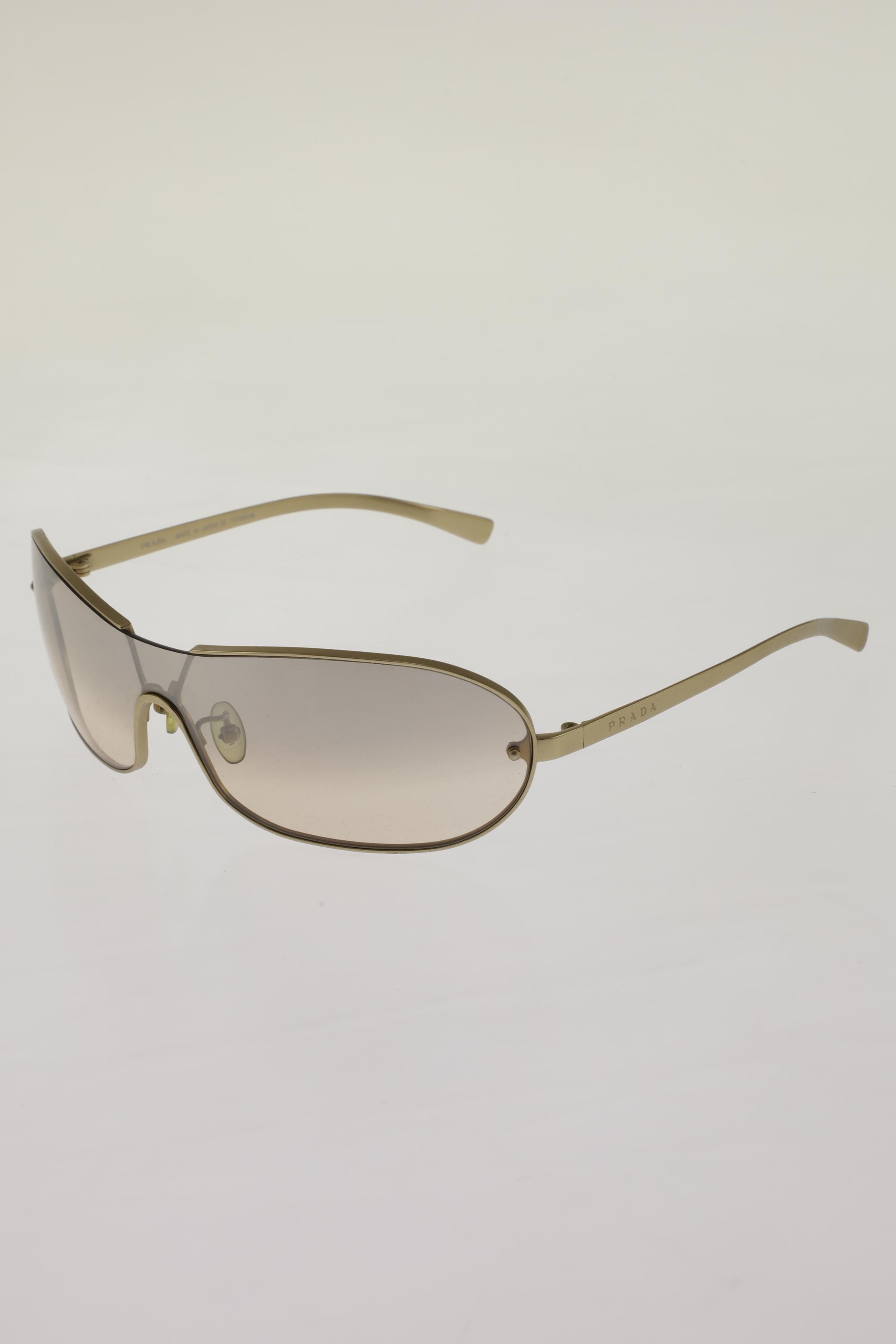 

Prada Damen Sonnenbrille, gold, Gr.