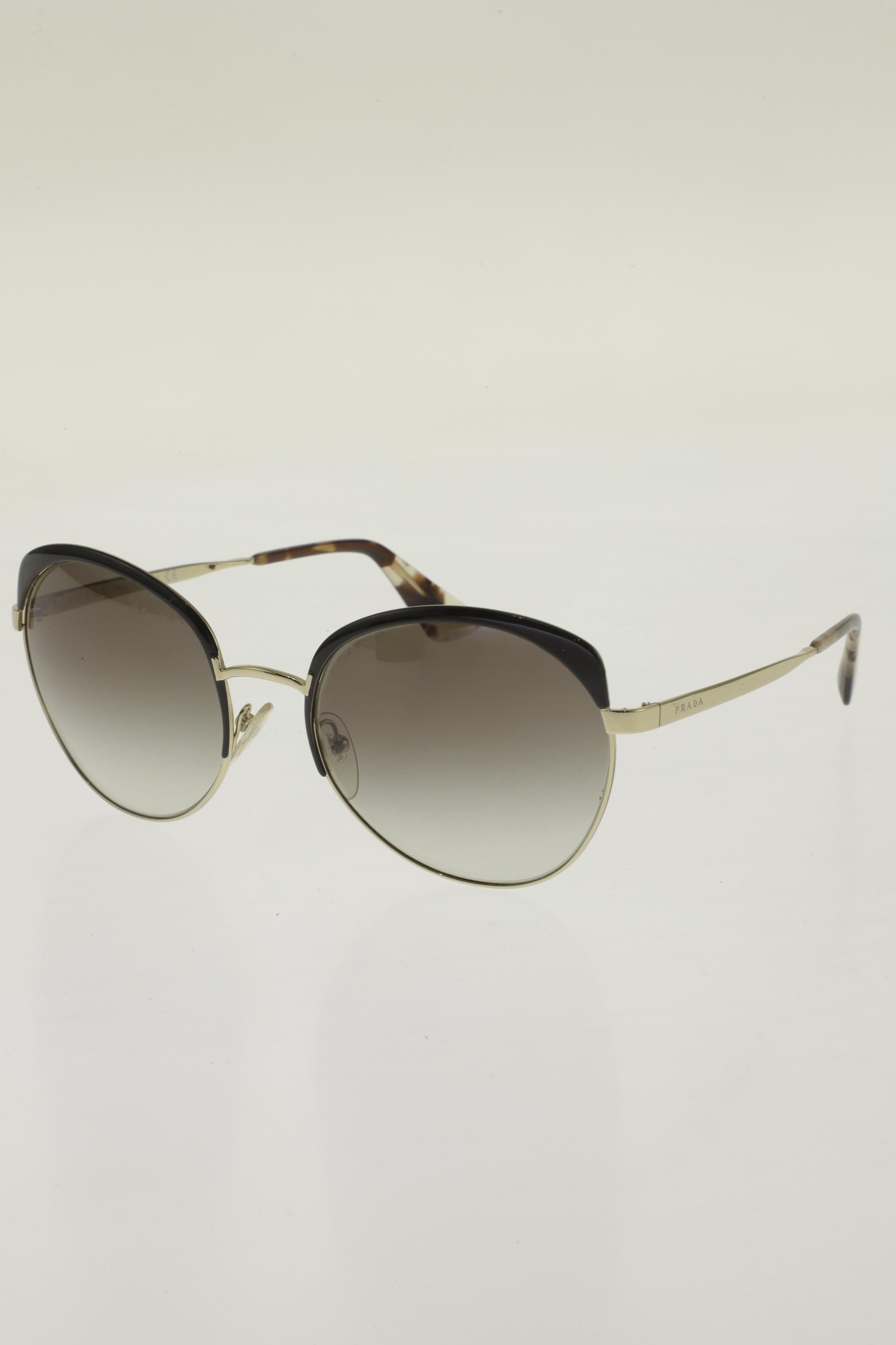 

Prada Damen Sonnenbrille, gold, Gr.
