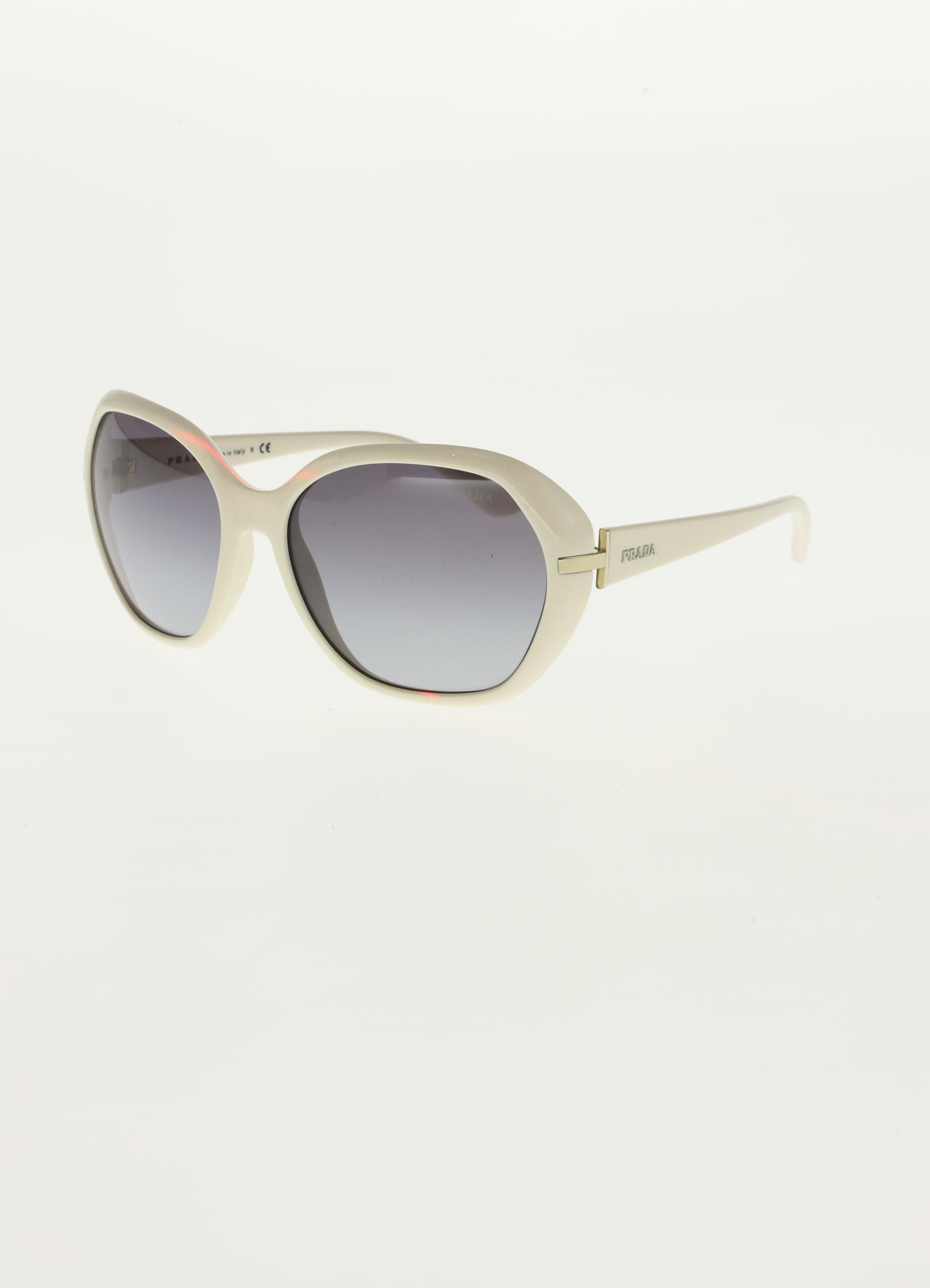 

Prada Damen Sonnenbrille, weiß, Gr.