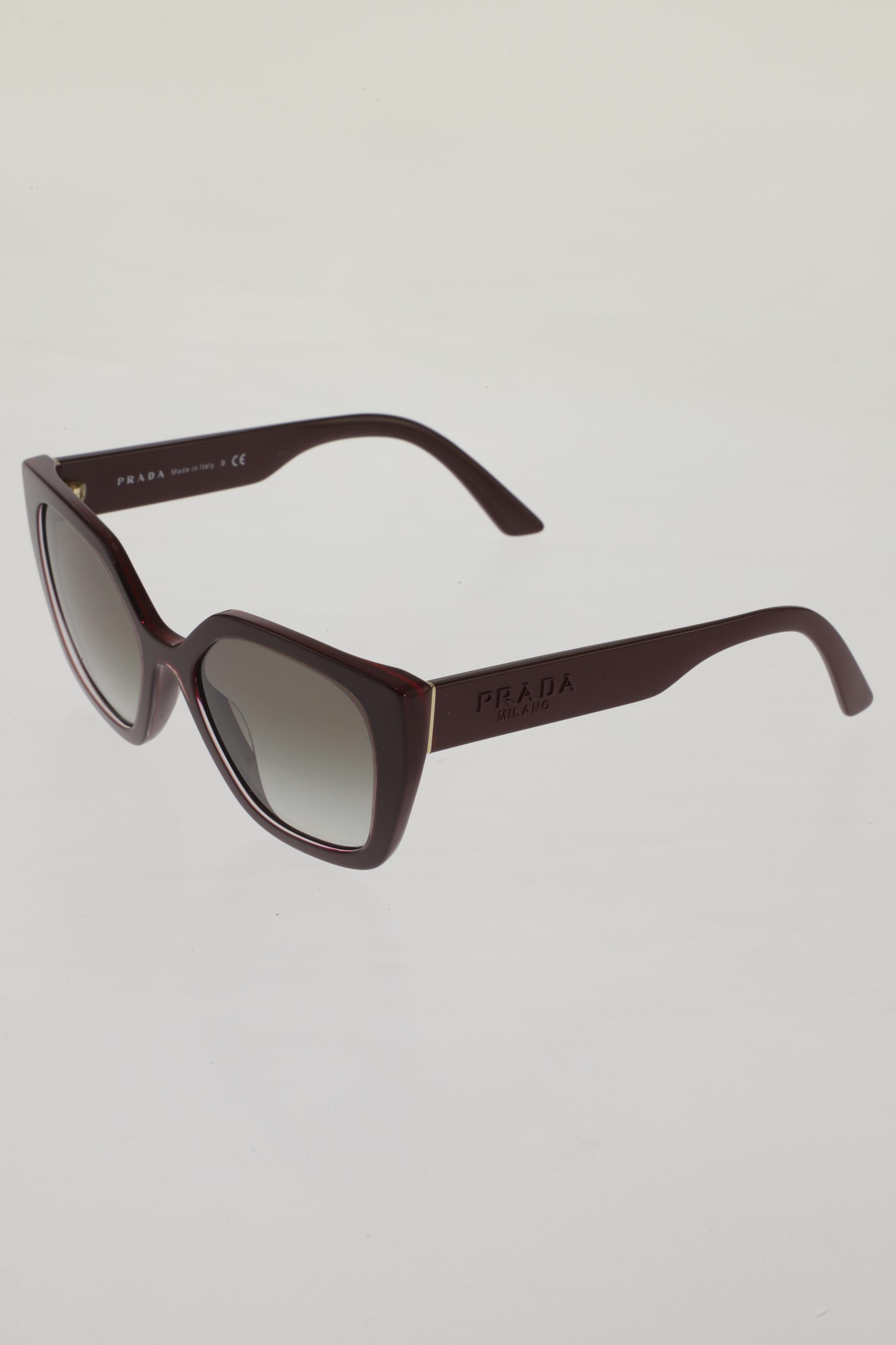

Prada Damen Sonnenbrille, bordeaux, Gr.