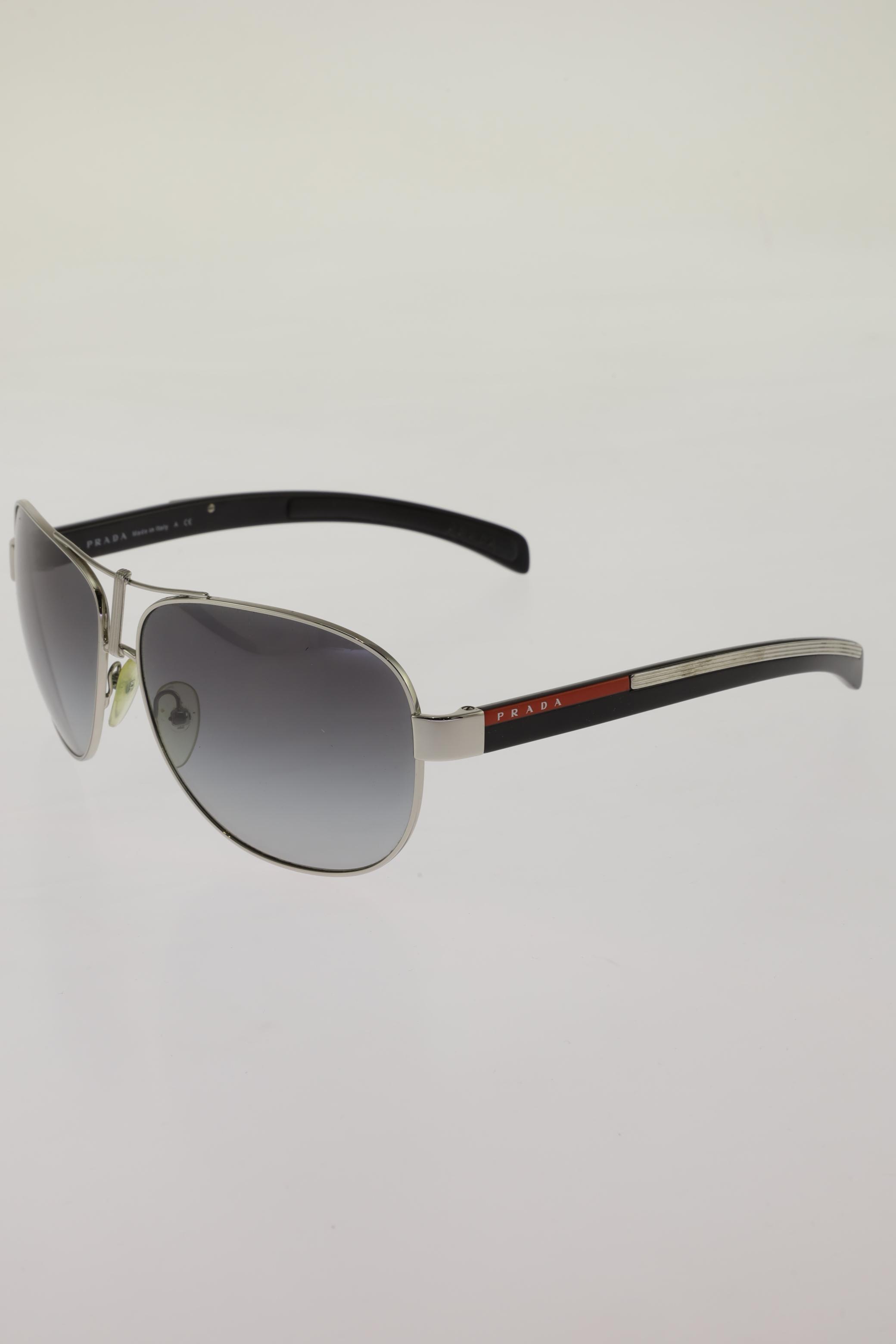 

Prada Damen Sonnenbrille, silber, Gr.