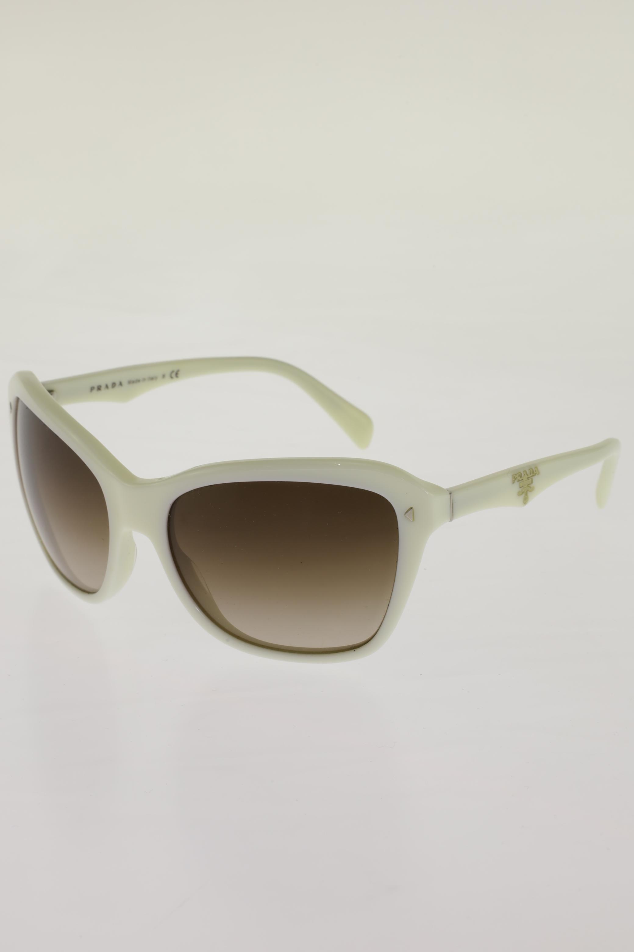 

Prada Damen Sonnenbrille, weiß, Gr.