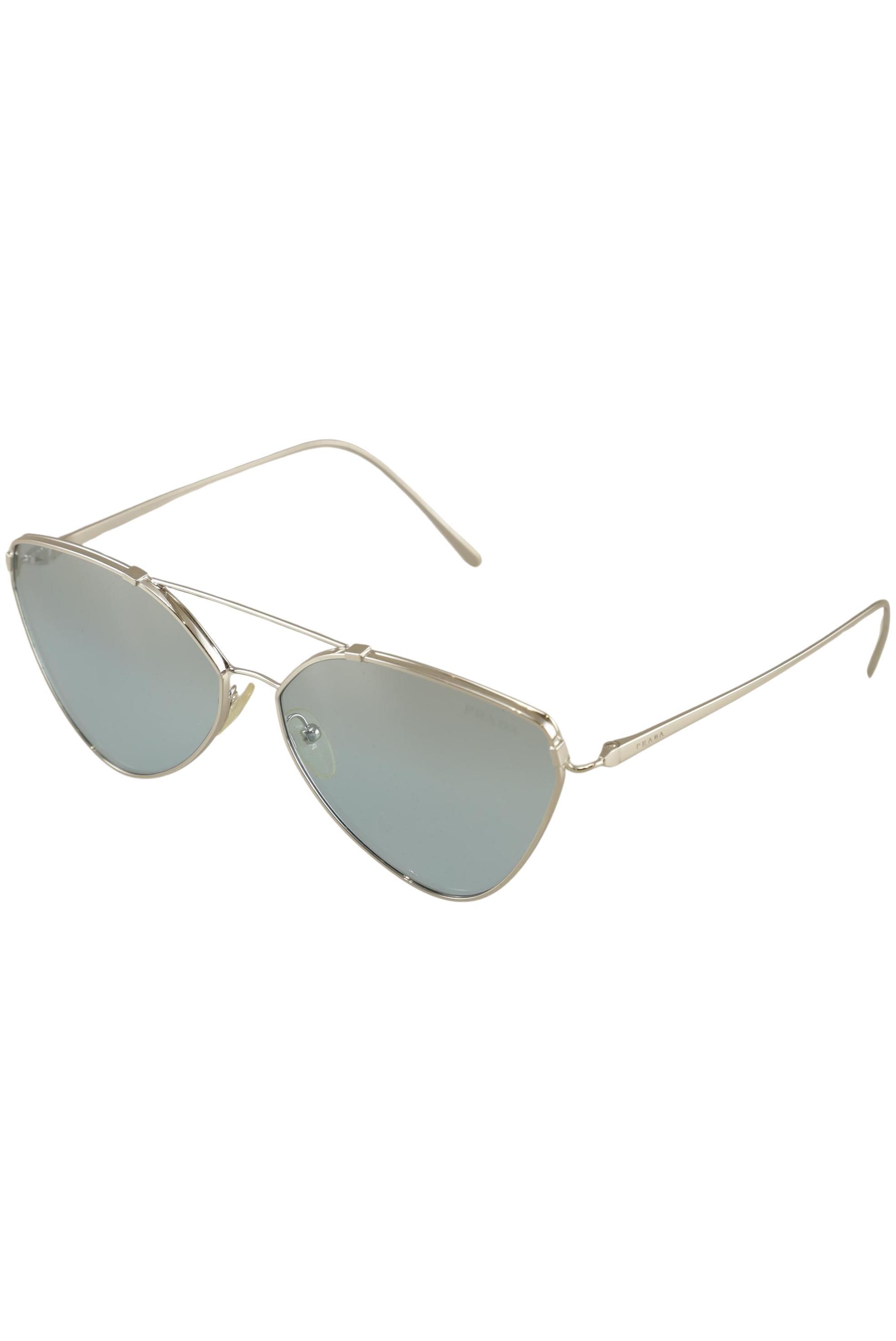

Prada Damen Sonnenbrille, silber, Gr.