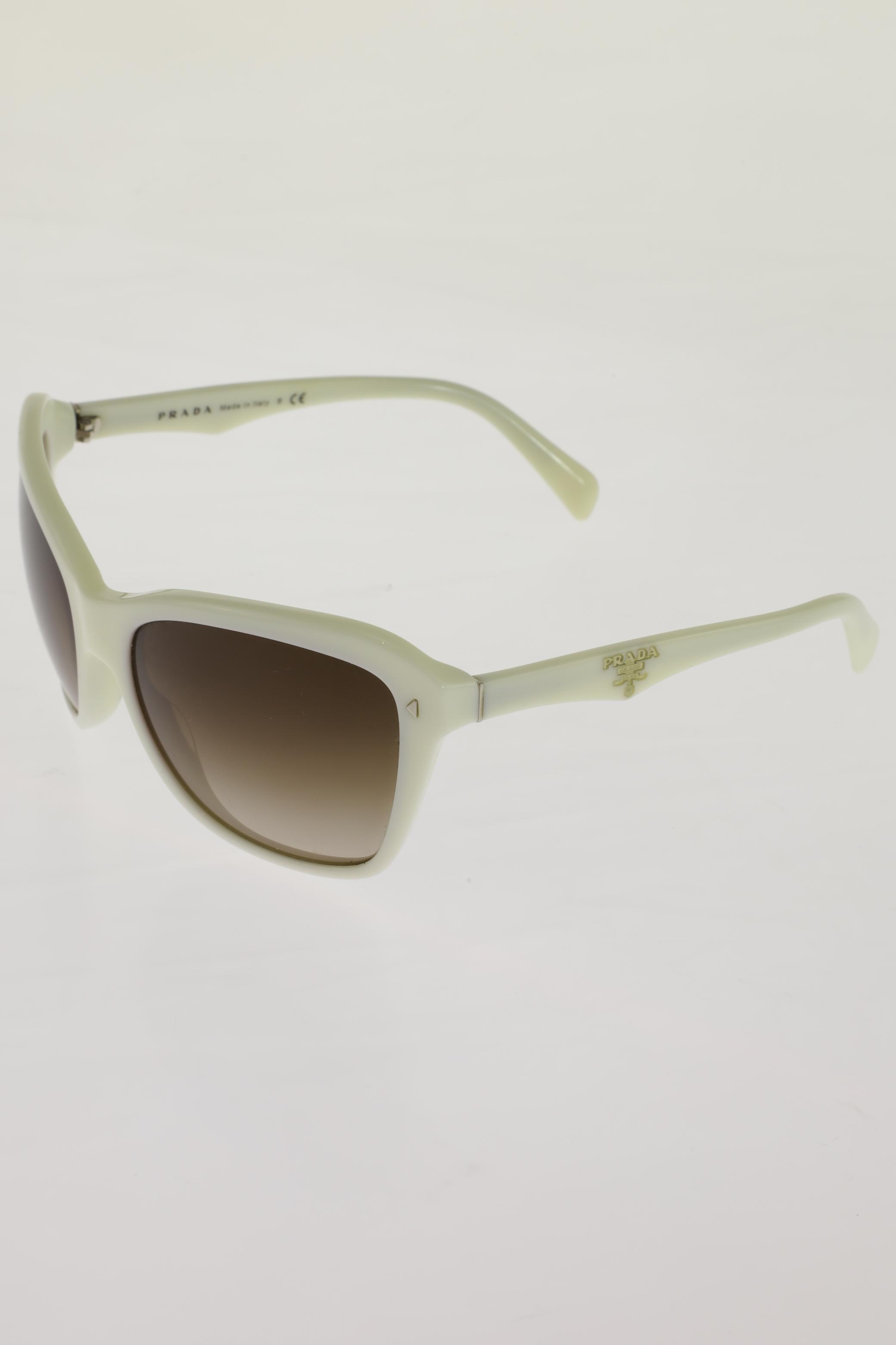 

Prada Damen Sonnenbrille, weiß, Gr.