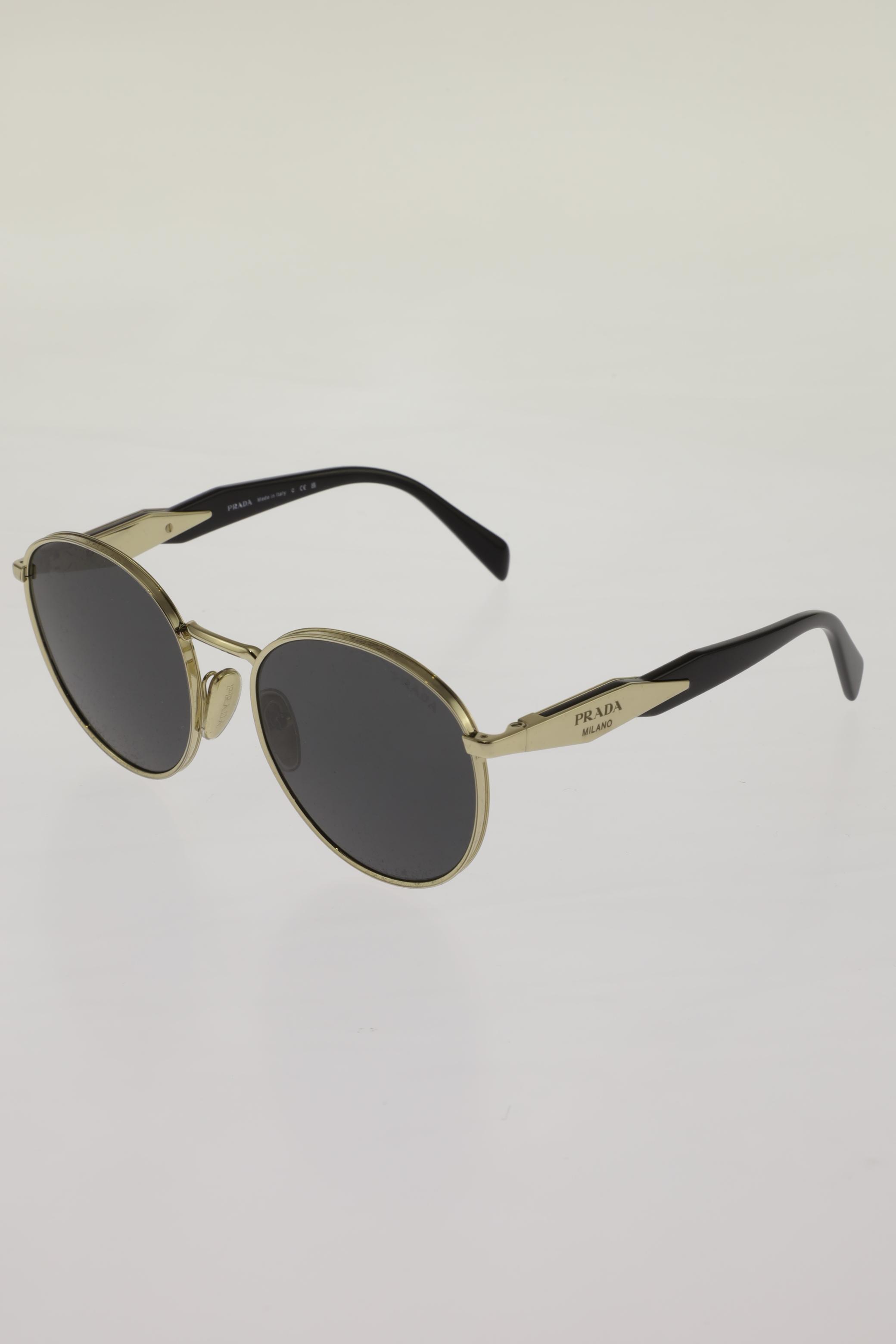 

Prada Damen Sonnenbrille, gold, Gr.