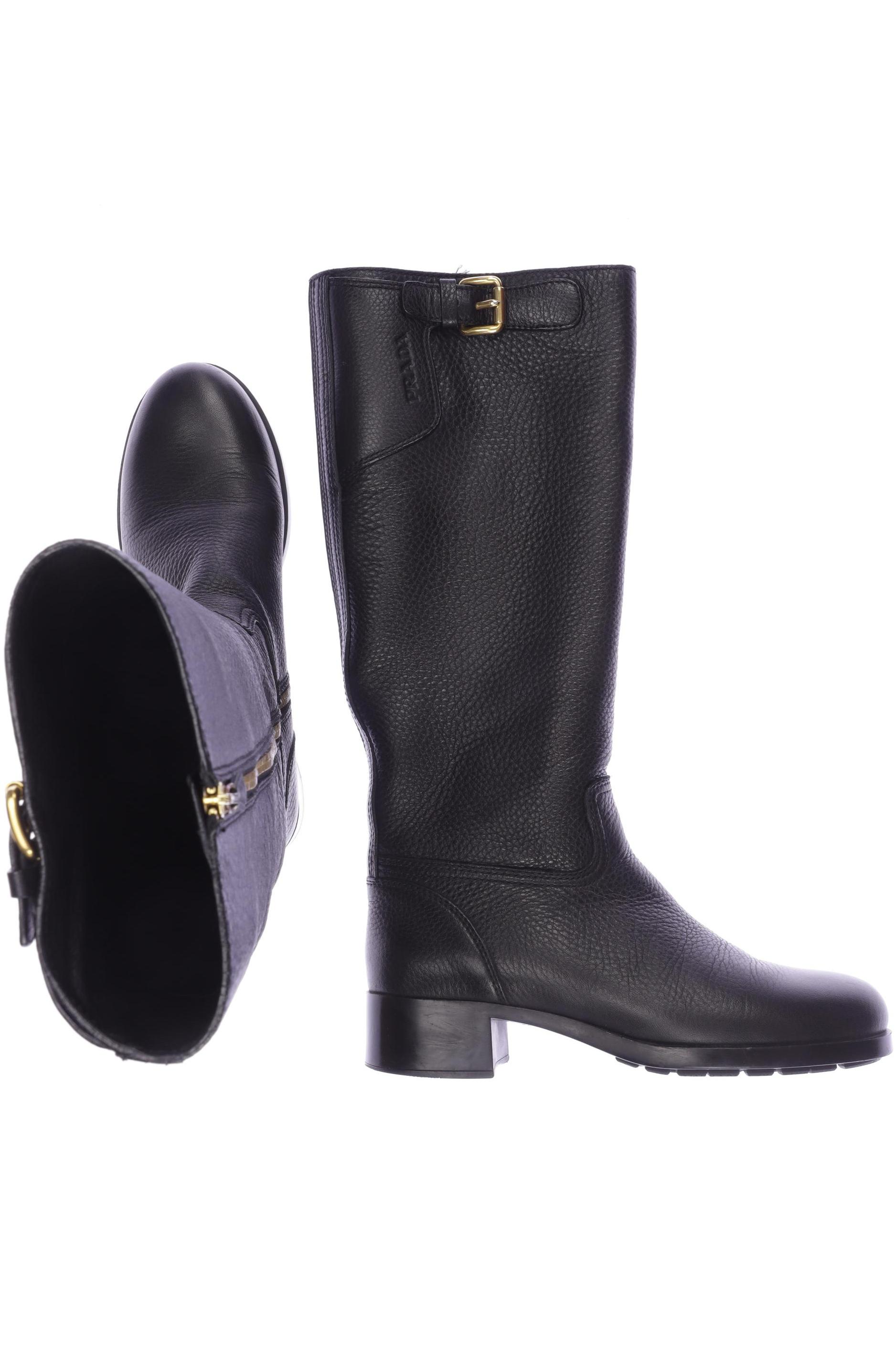 

Prada Damen Stiefel, schwarz