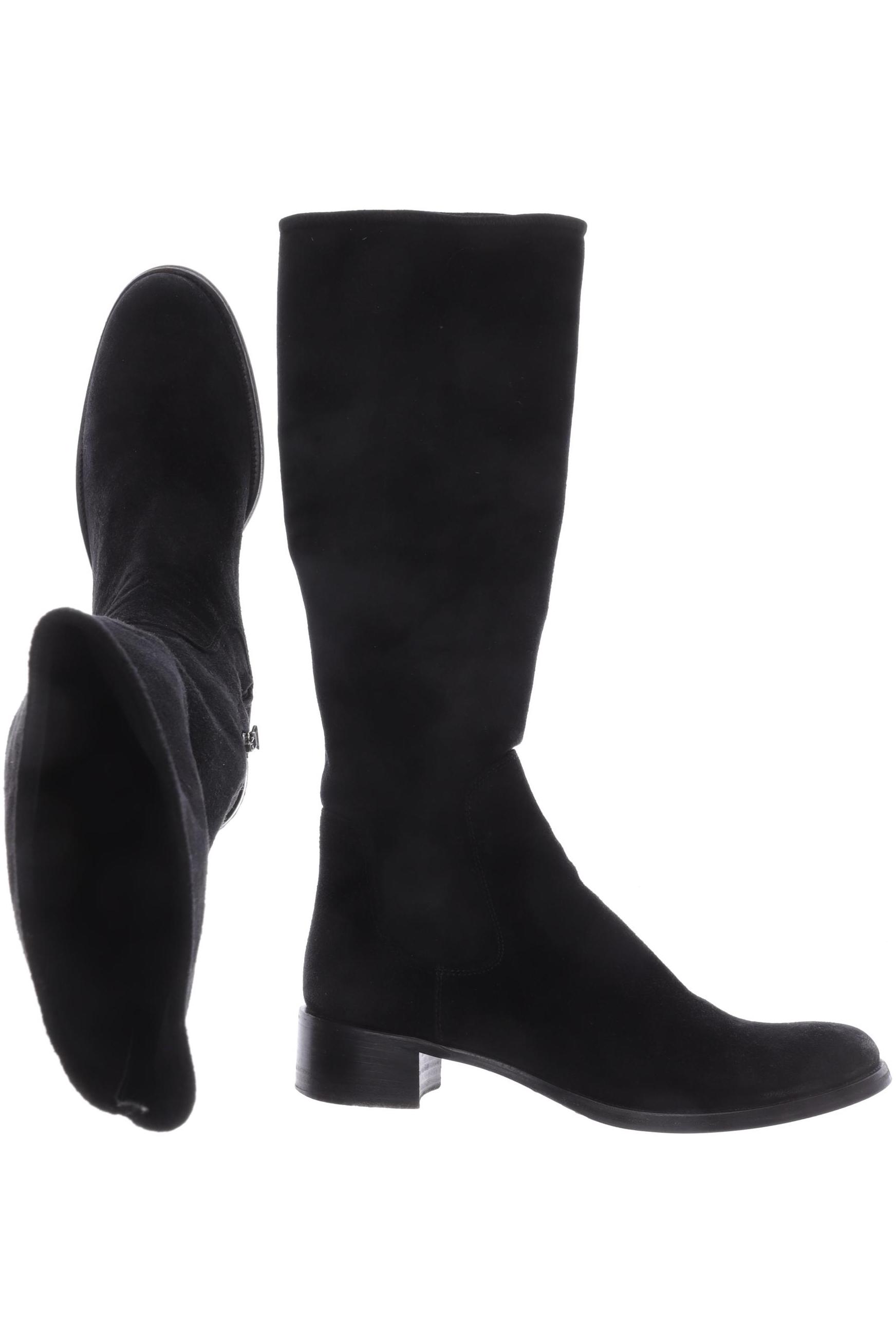 

Prada Damen Stiefel, schwarz, Gr. 38.5