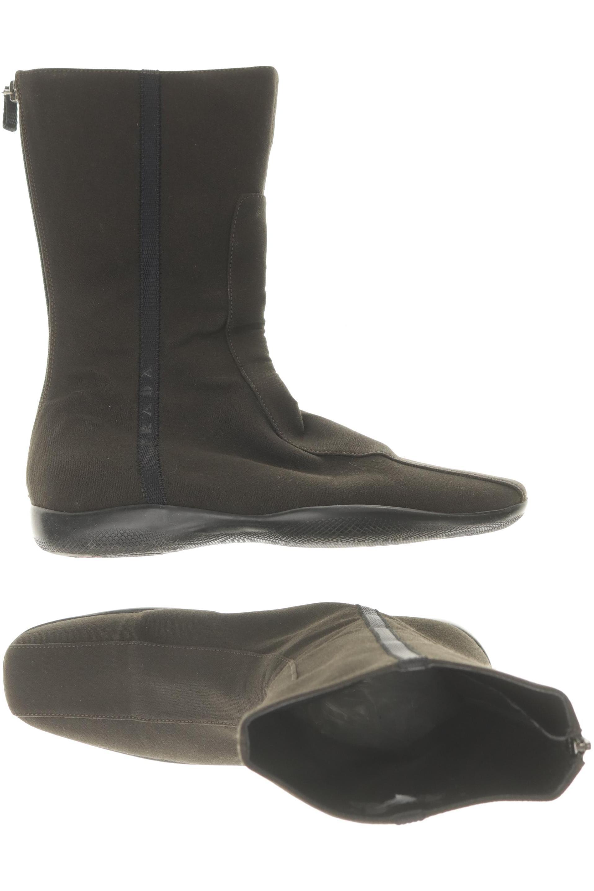 

Prada Damen Stiefel, braun, Gr. 38