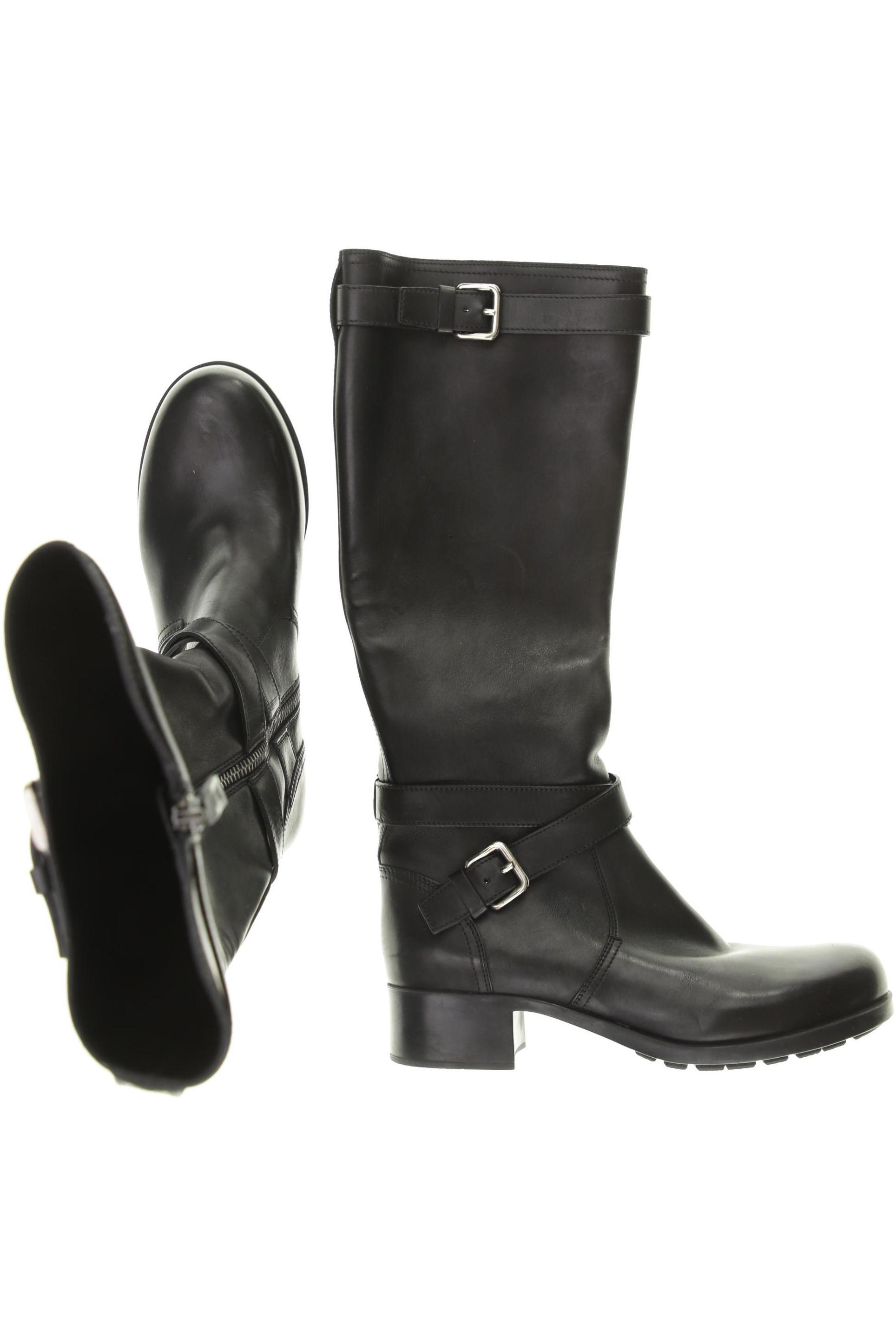 

Prada Damen Stiefel, schwarz, Gr. 36