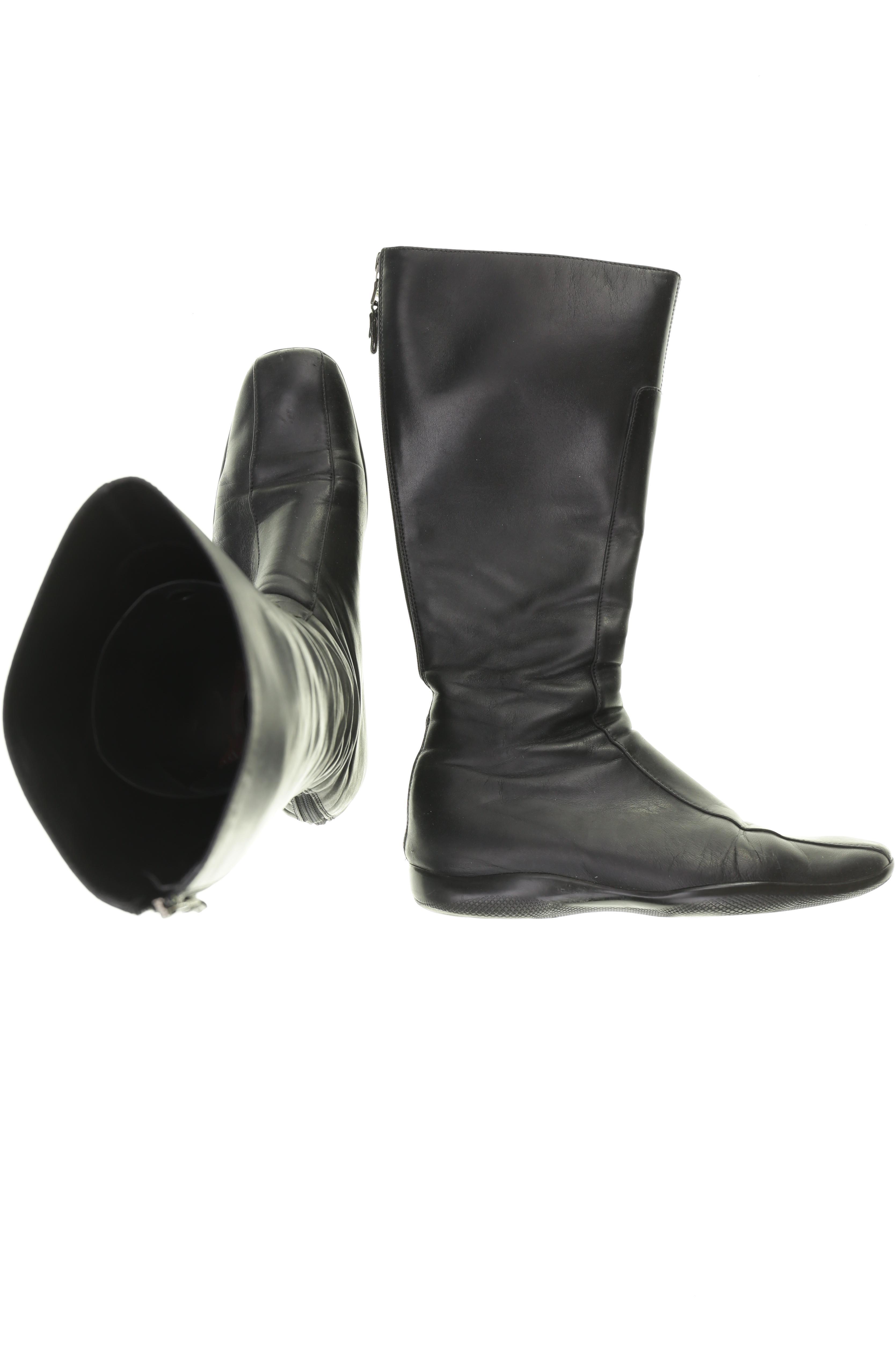 

Prada Damen Stiefel, schwarz, Gr. 37