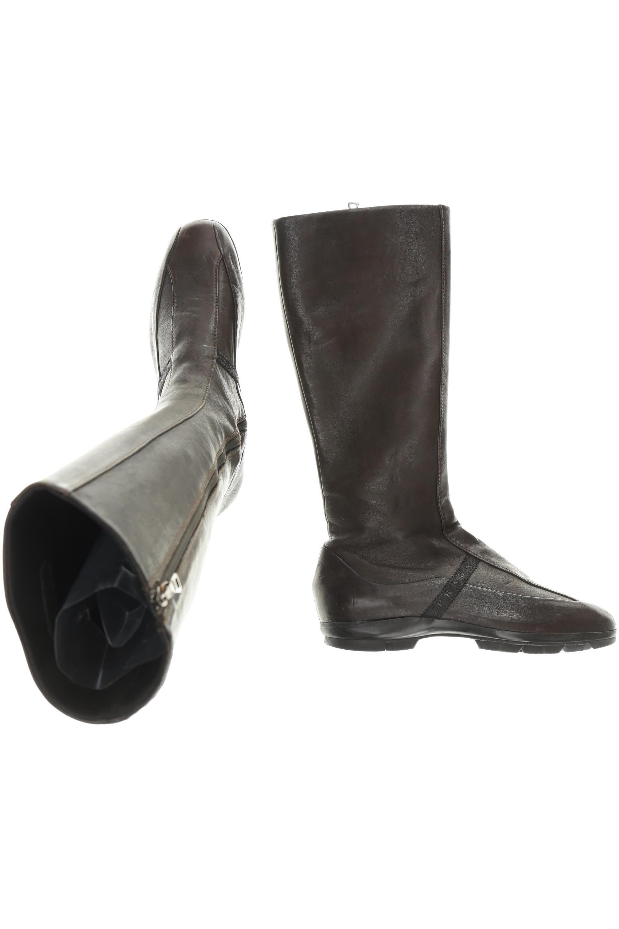 

Prada Damen Stiefel, braun, Gr. 36.5