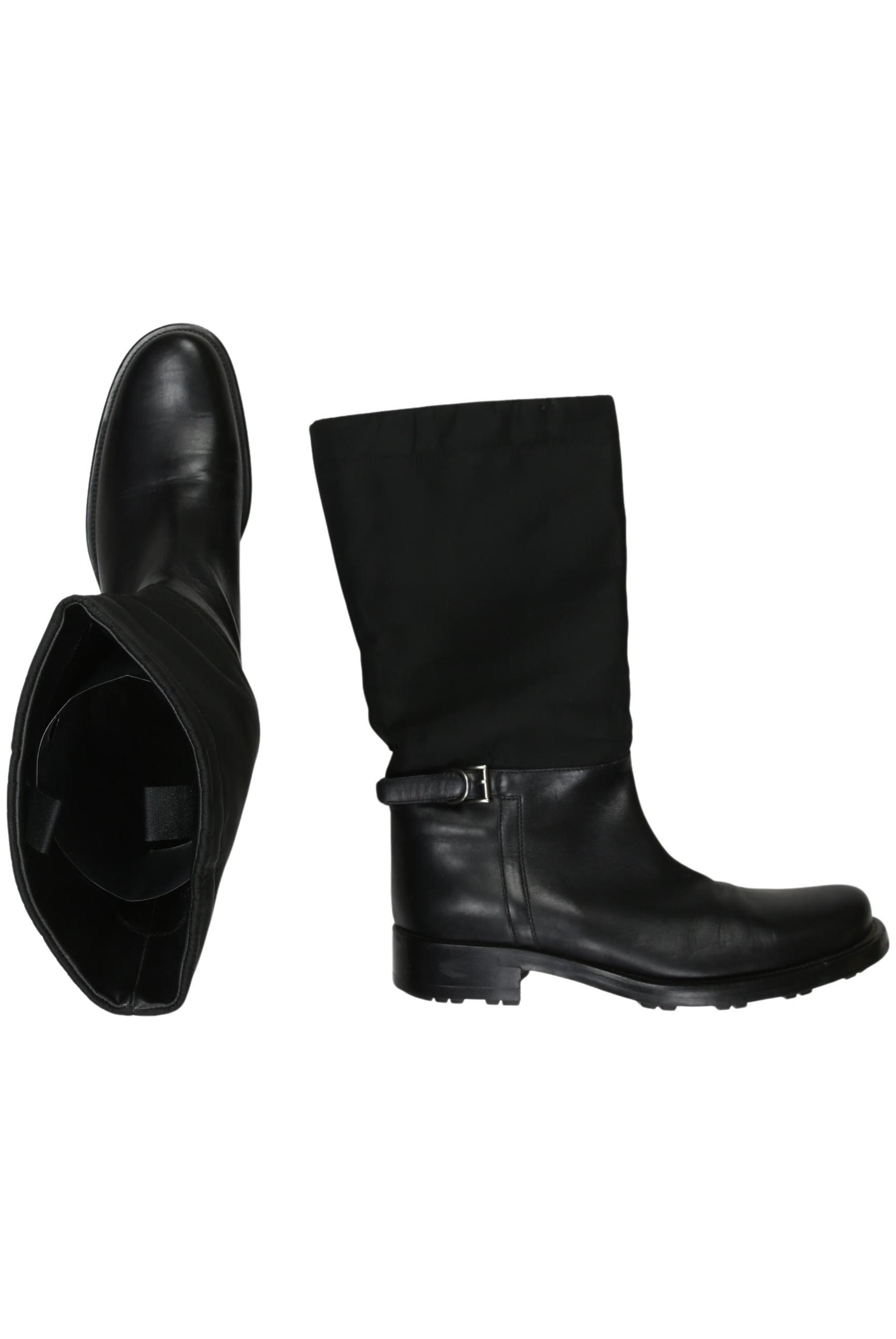 

Prada Damen Stiefel, schwarz, Gr. 37