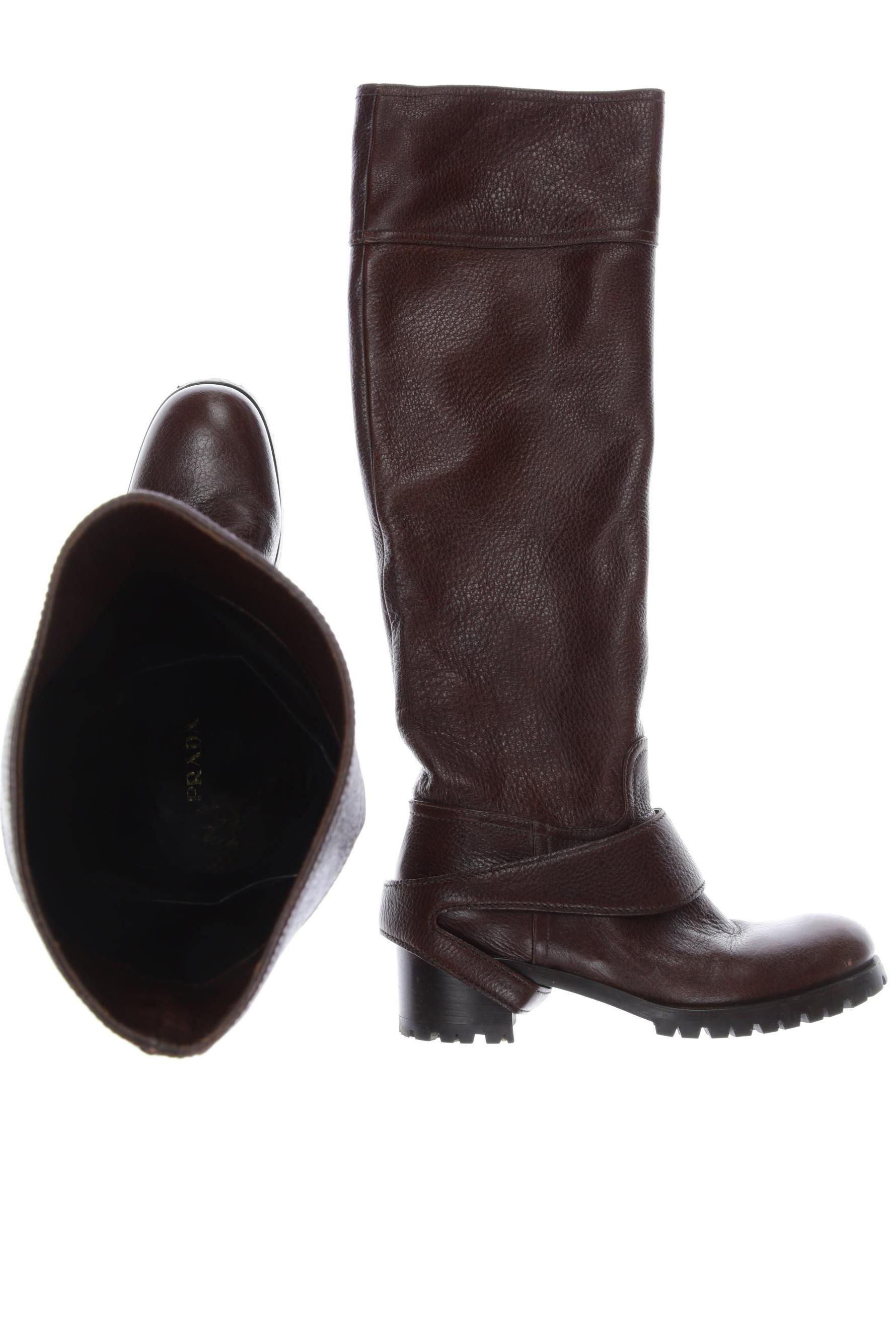 

Prada Damen Stiefel, braun, Gr. 37