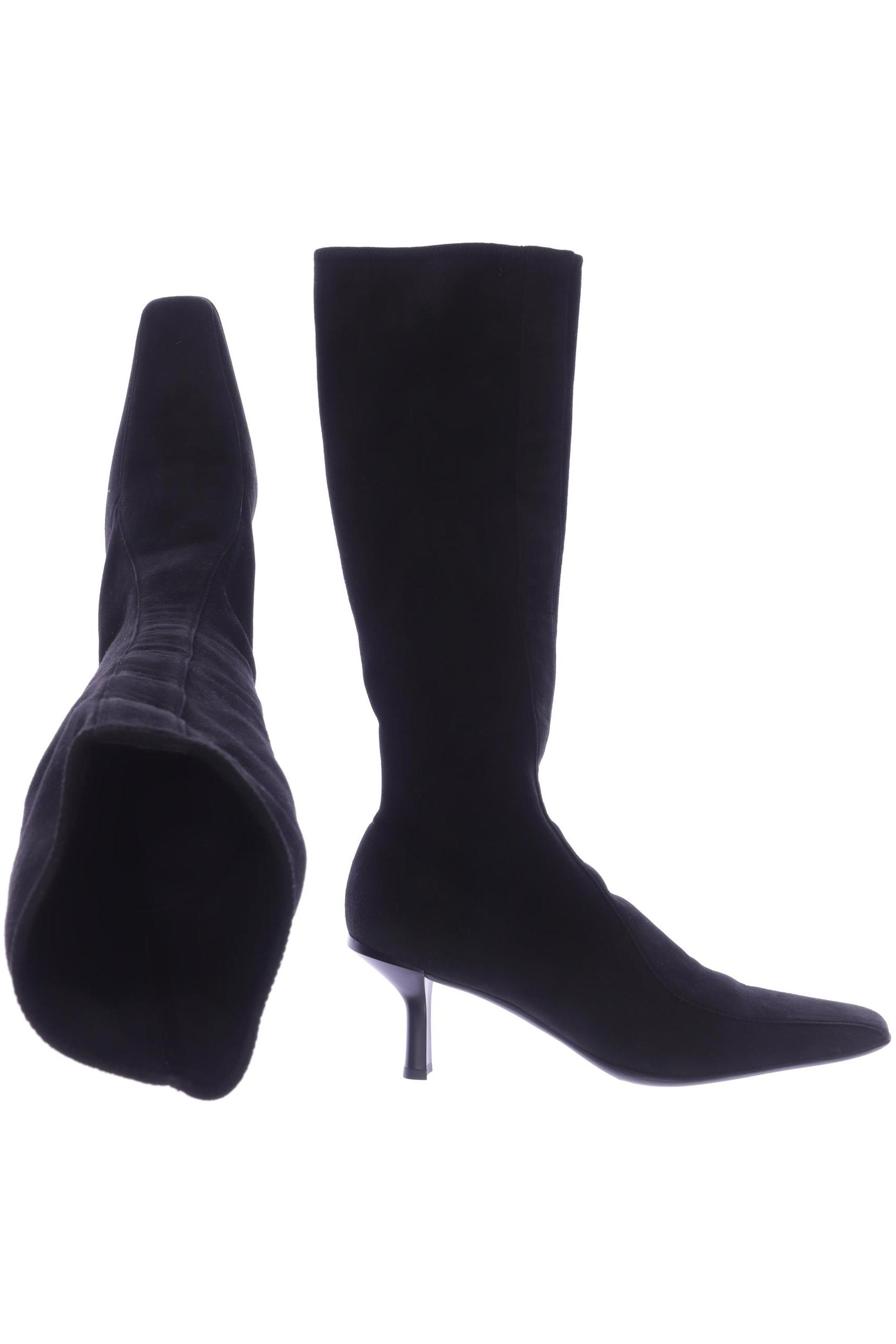 

Prada Damen Stiefel, schwarz, Gr. 40