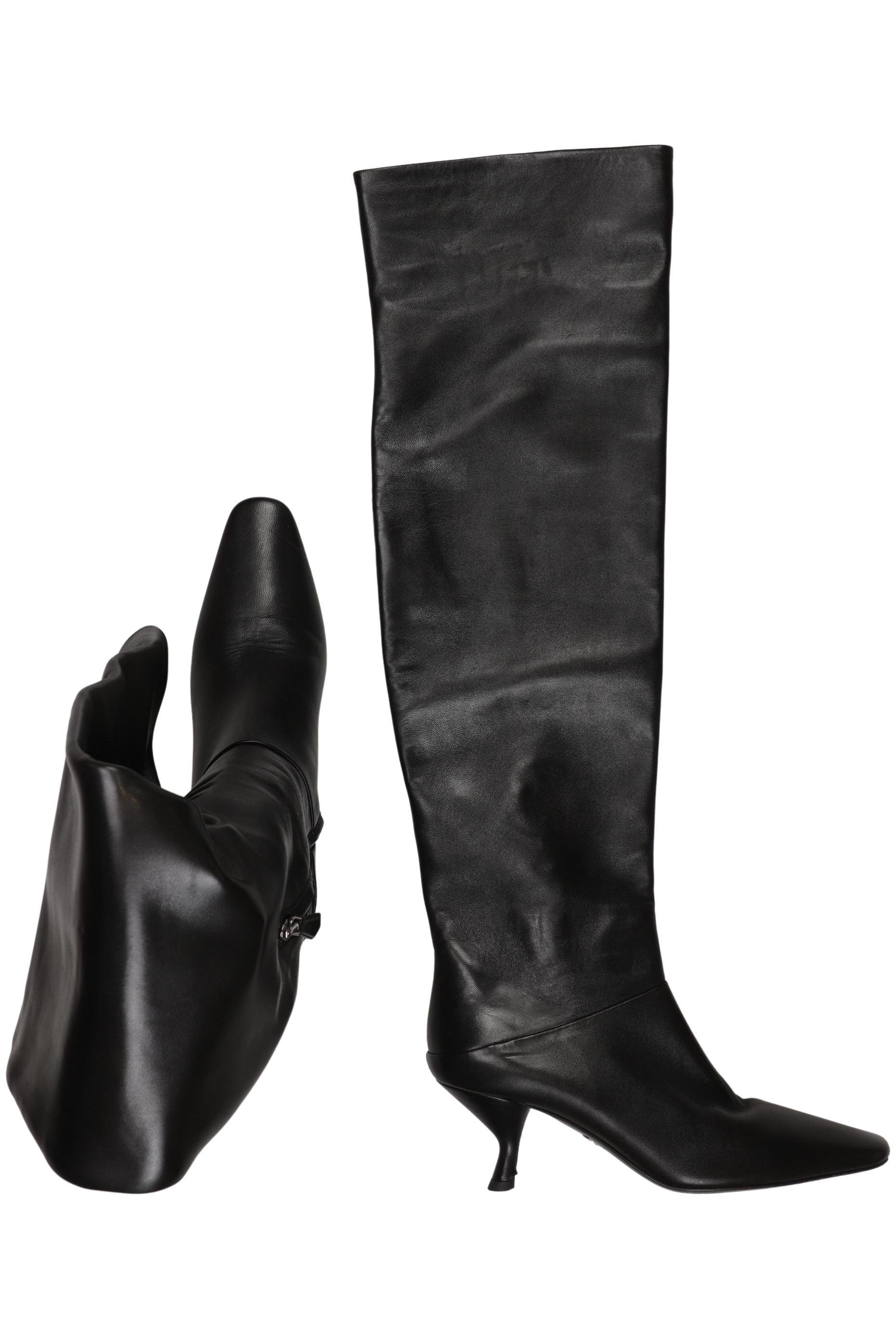 

Prada Damen Stiefel, schwarz, Gr. 38