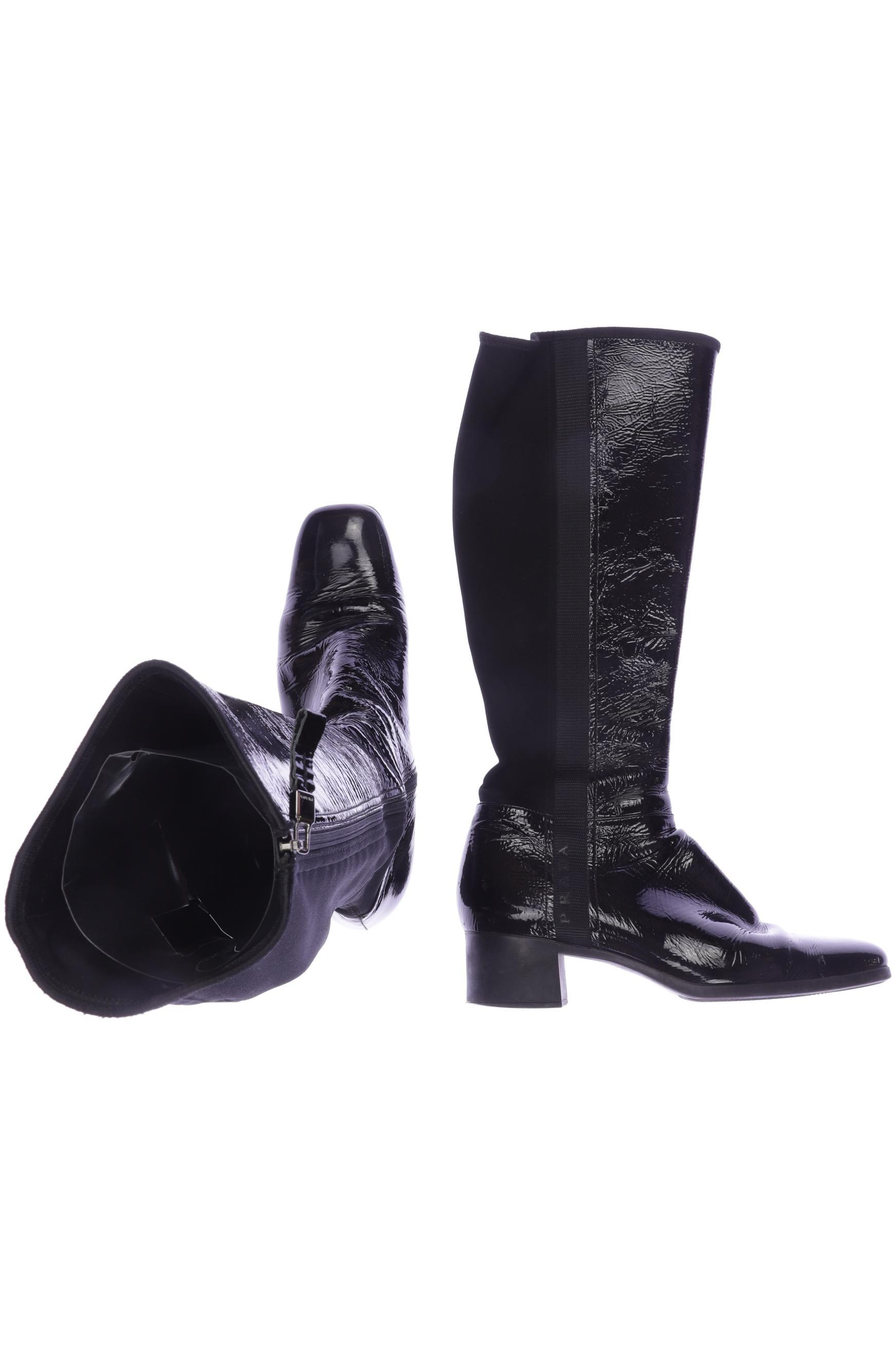 

Prada Damen Stiefel, schwarz, Gr. 37
