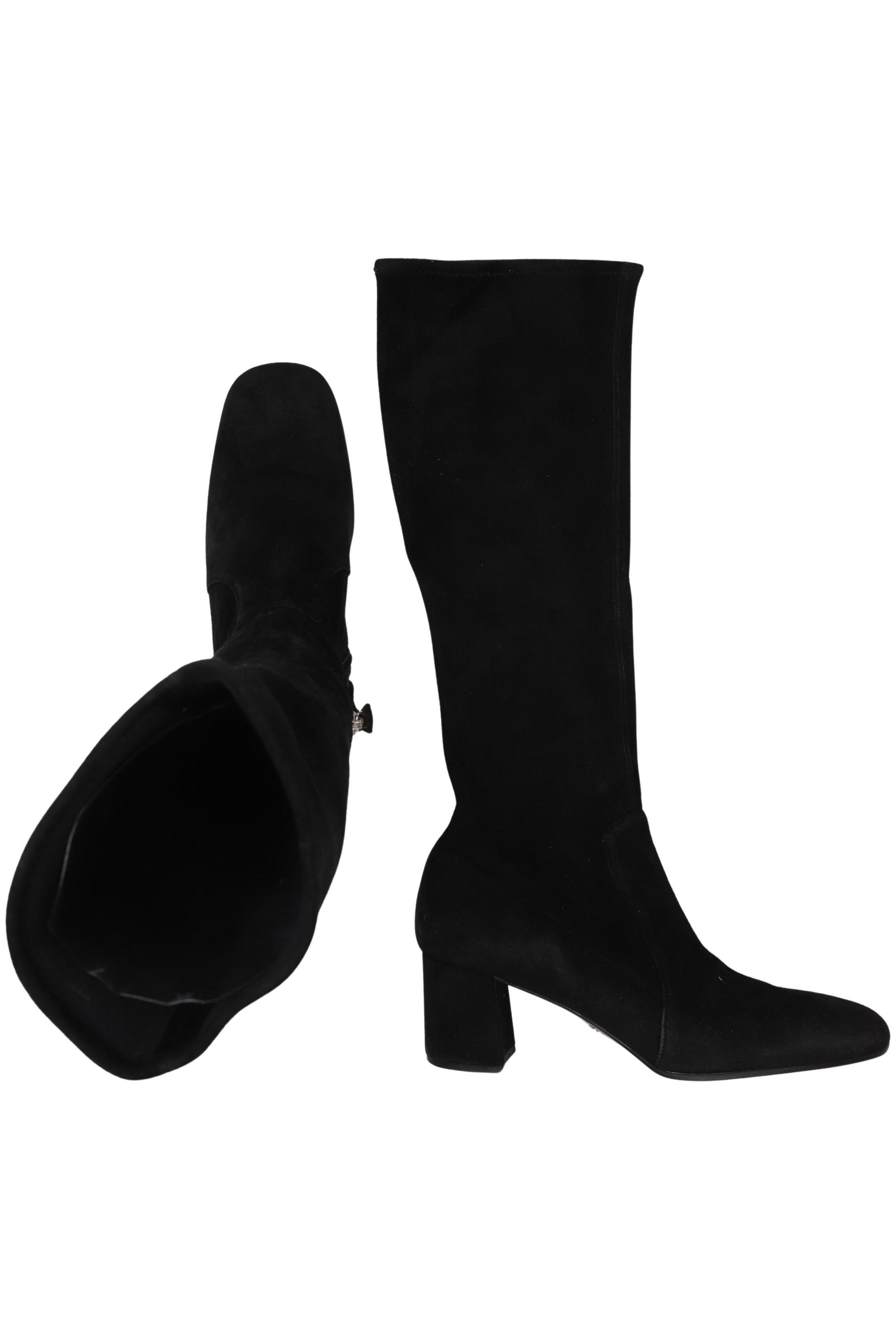 

Prada Damen Stiefel, schwarz, Gr. 38