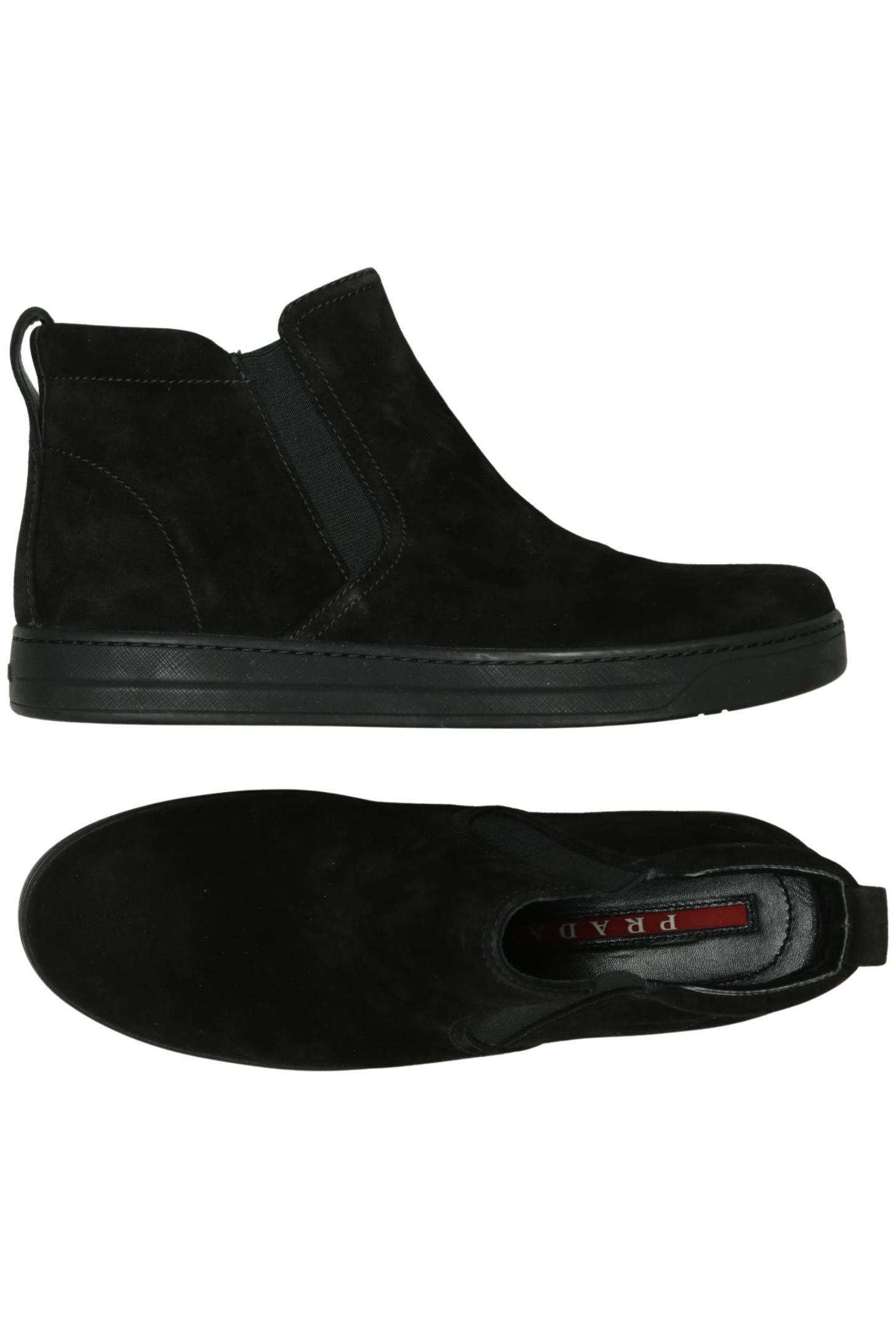 

Prada Damen Stiefelette, schwarz, Gr. 38.5