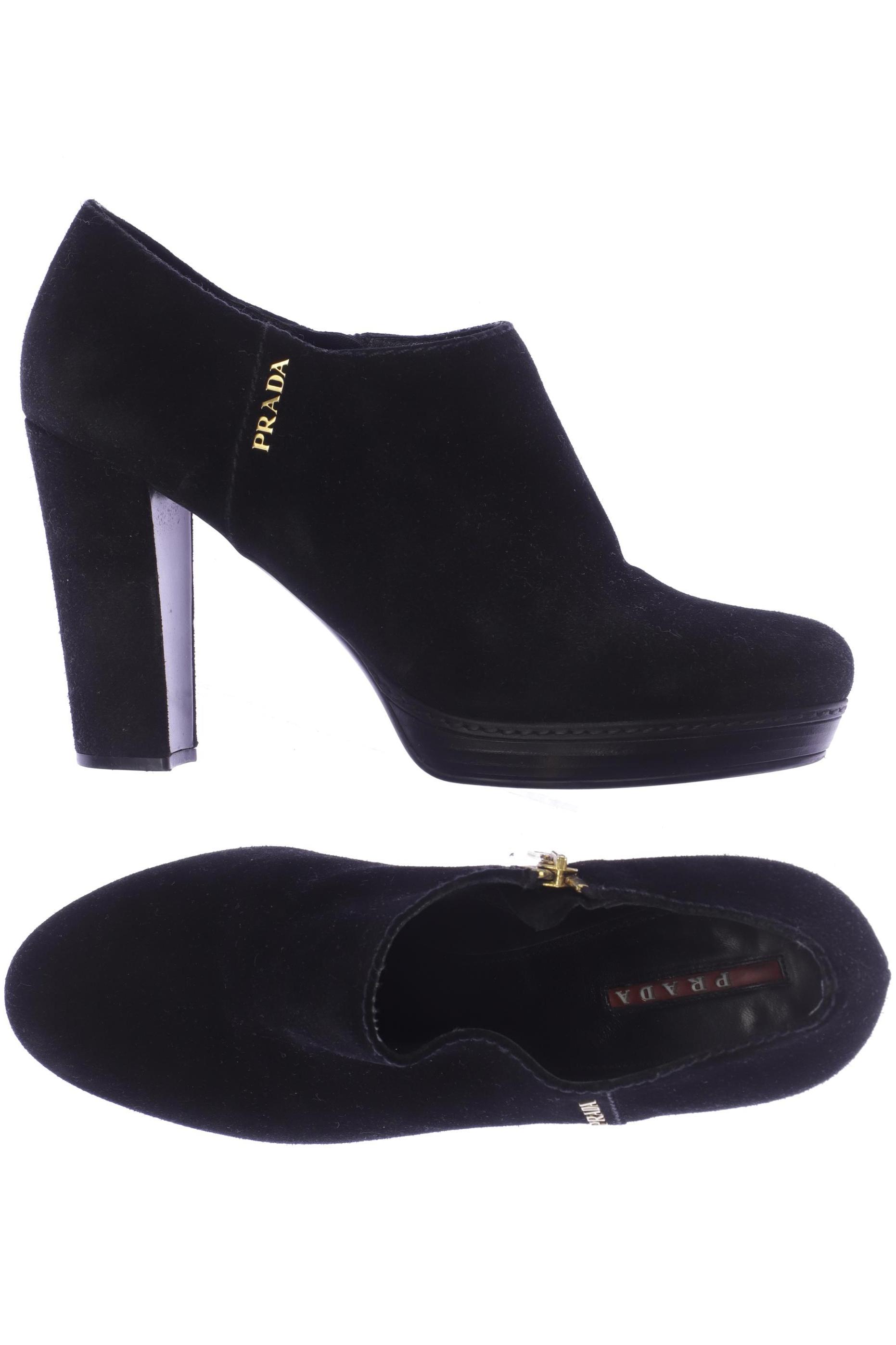 

Prada Damen Stiefelette, schwarz, Gr. 40