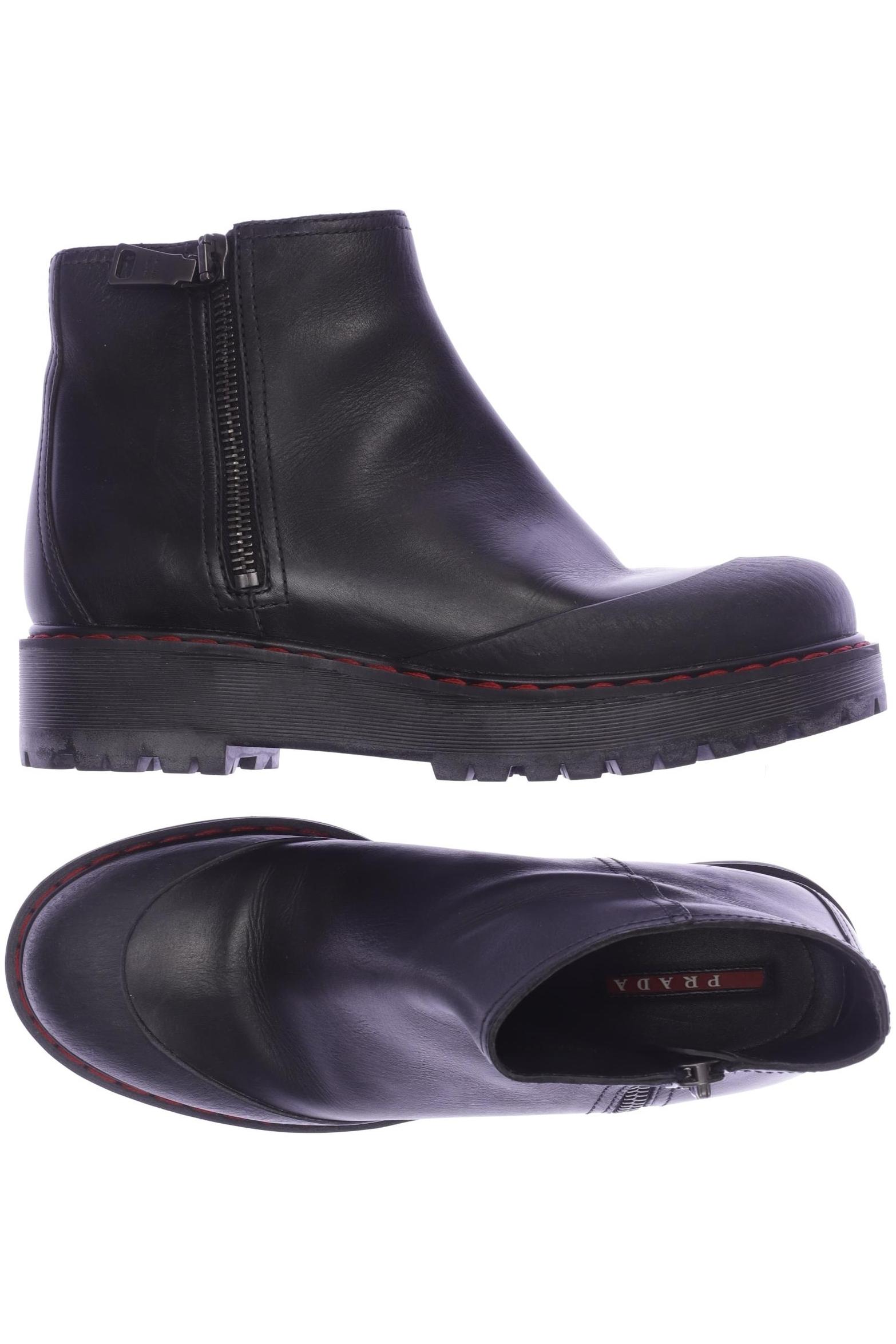 

Prada Damen Stiefelette, schwarz, Gr. 40